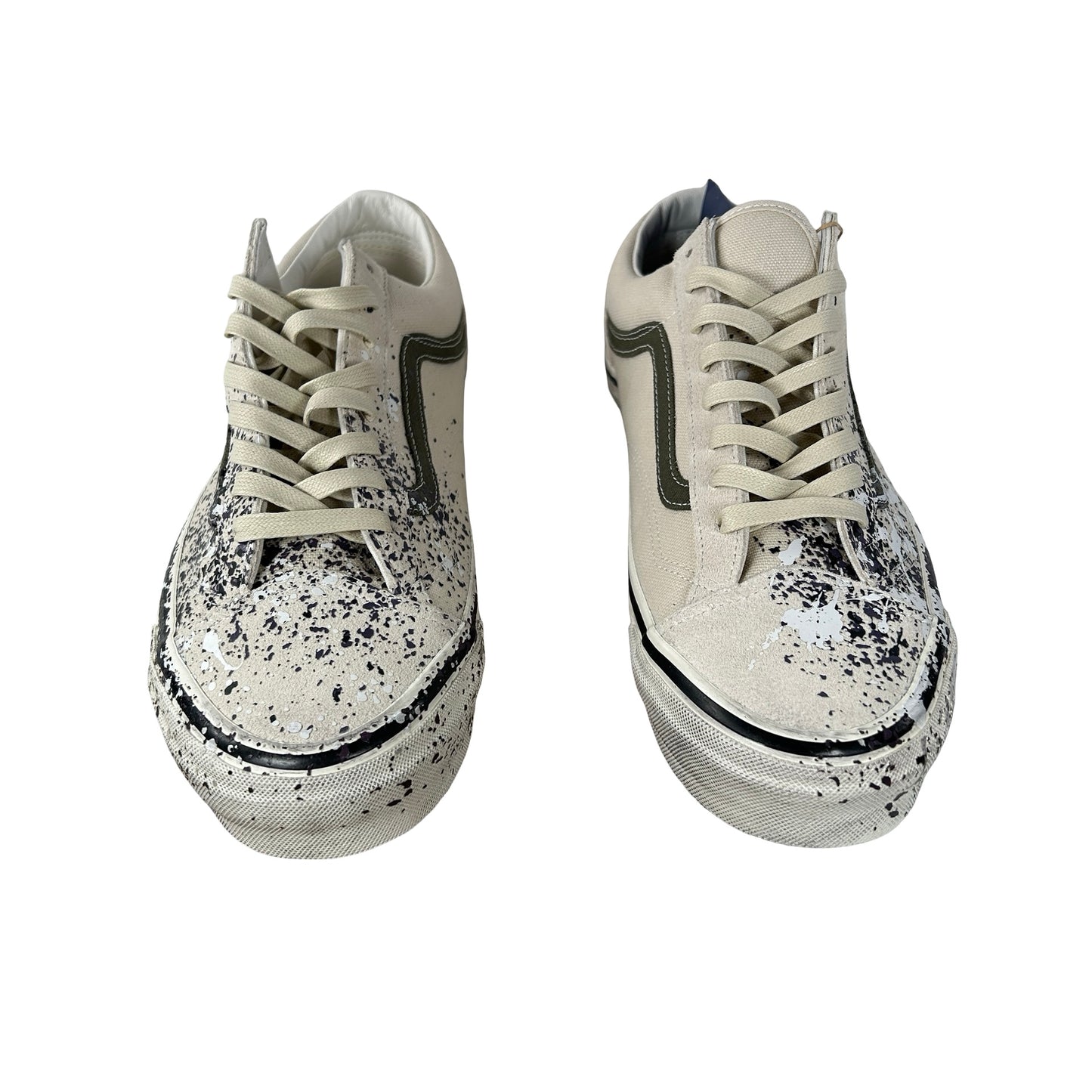 VN000D9RDJR Vans Premium Old Skool 36 Paint Splatter Turtledove