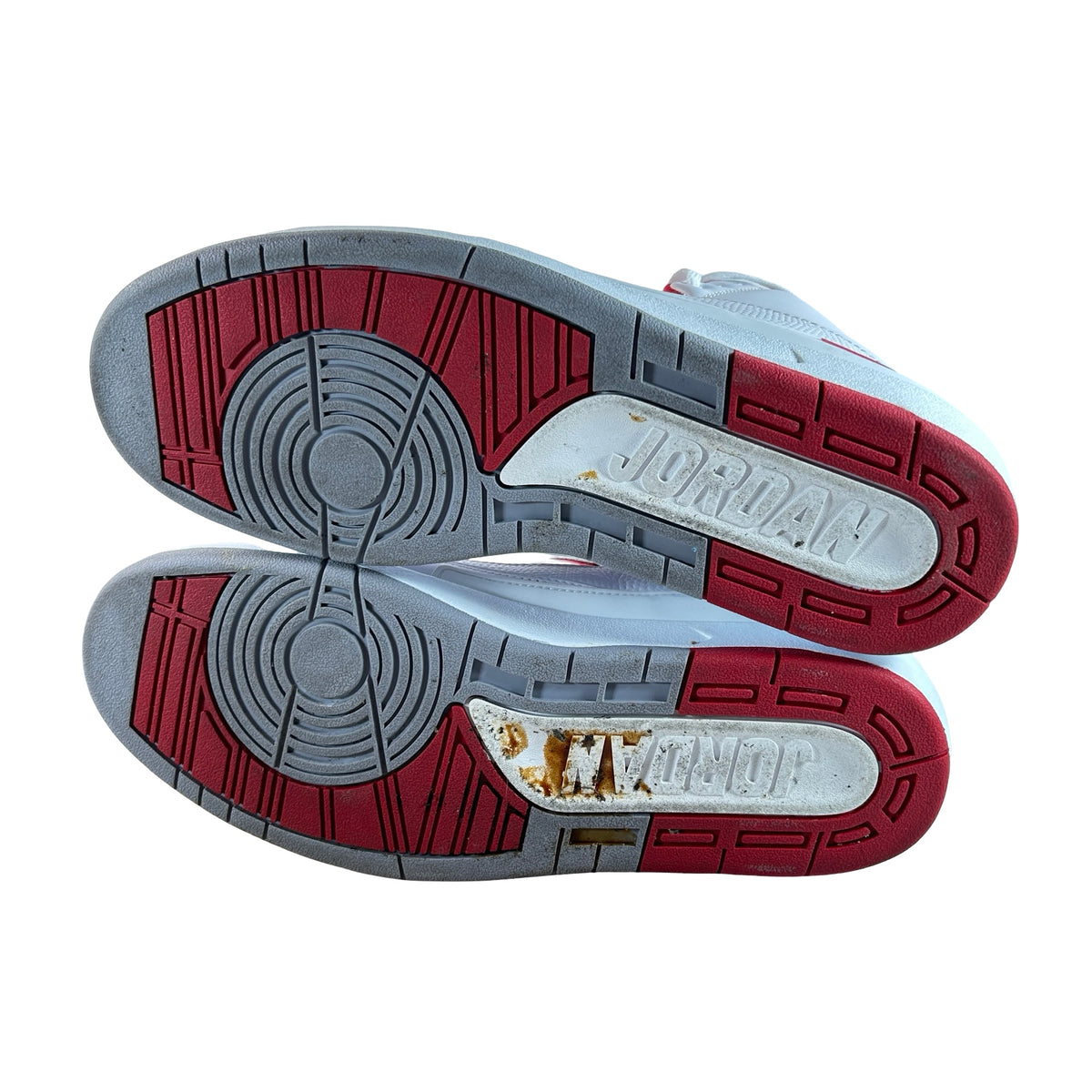 385475 102 Jordan 2 Retro White Red (2014) [USED] - 11 M (Used) (Replace Box)