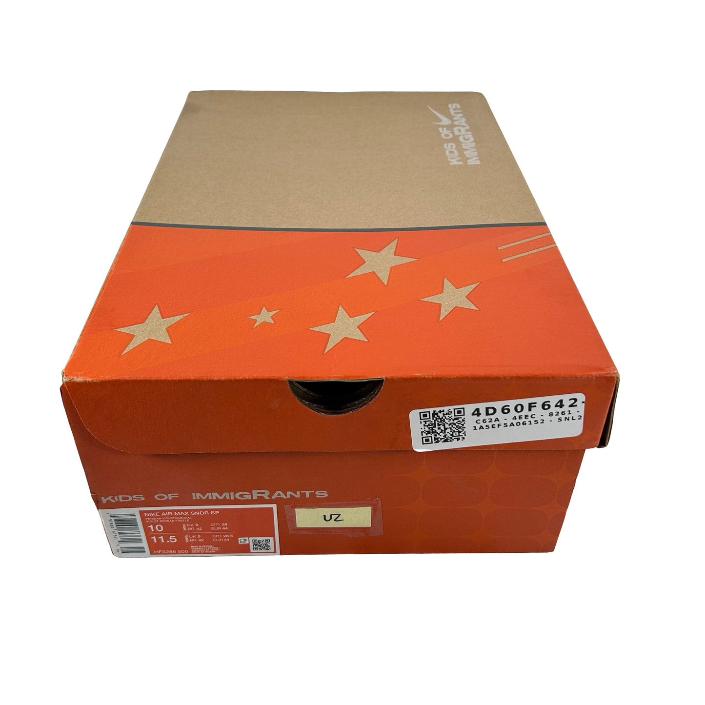 HF3286 500 Nike Air Max Sunder SP Kids of Immigrants Sun Down [USED] - 10 M (Used2)