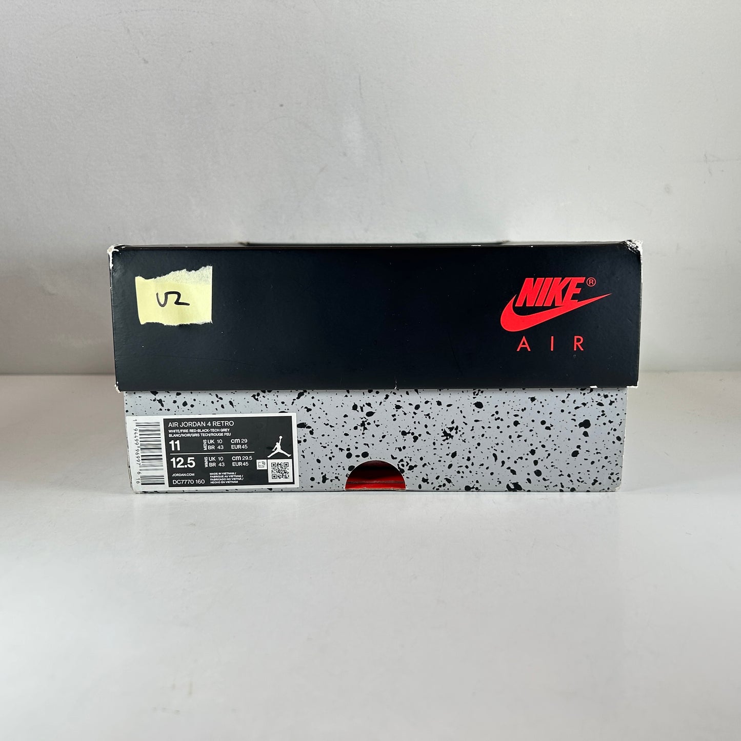 DC7770 160 Jordan 4 Retro Fire Red (2020) [USED] - 11 M (Used2)