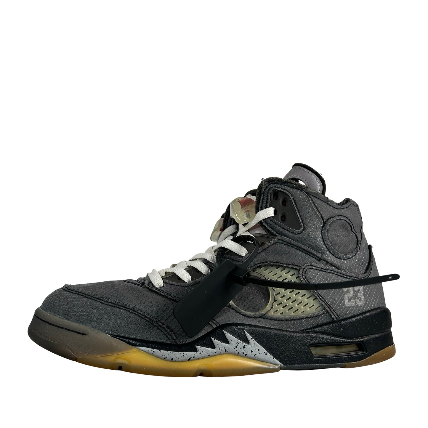CT8480 001 Jordan 5 Off-White Black [USED] - 10.5 M (Used4)