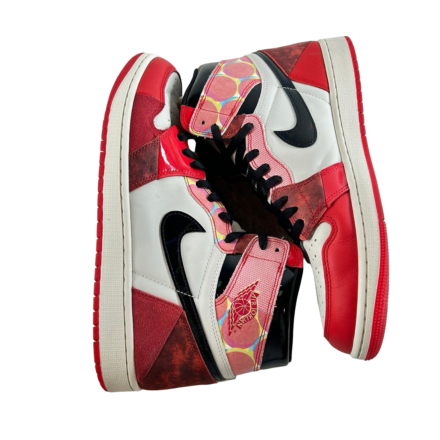 DV1748 601 Jordan 1 Hi Spider-Man Across the Spider-Verse [USED] - 13 M (Used3)