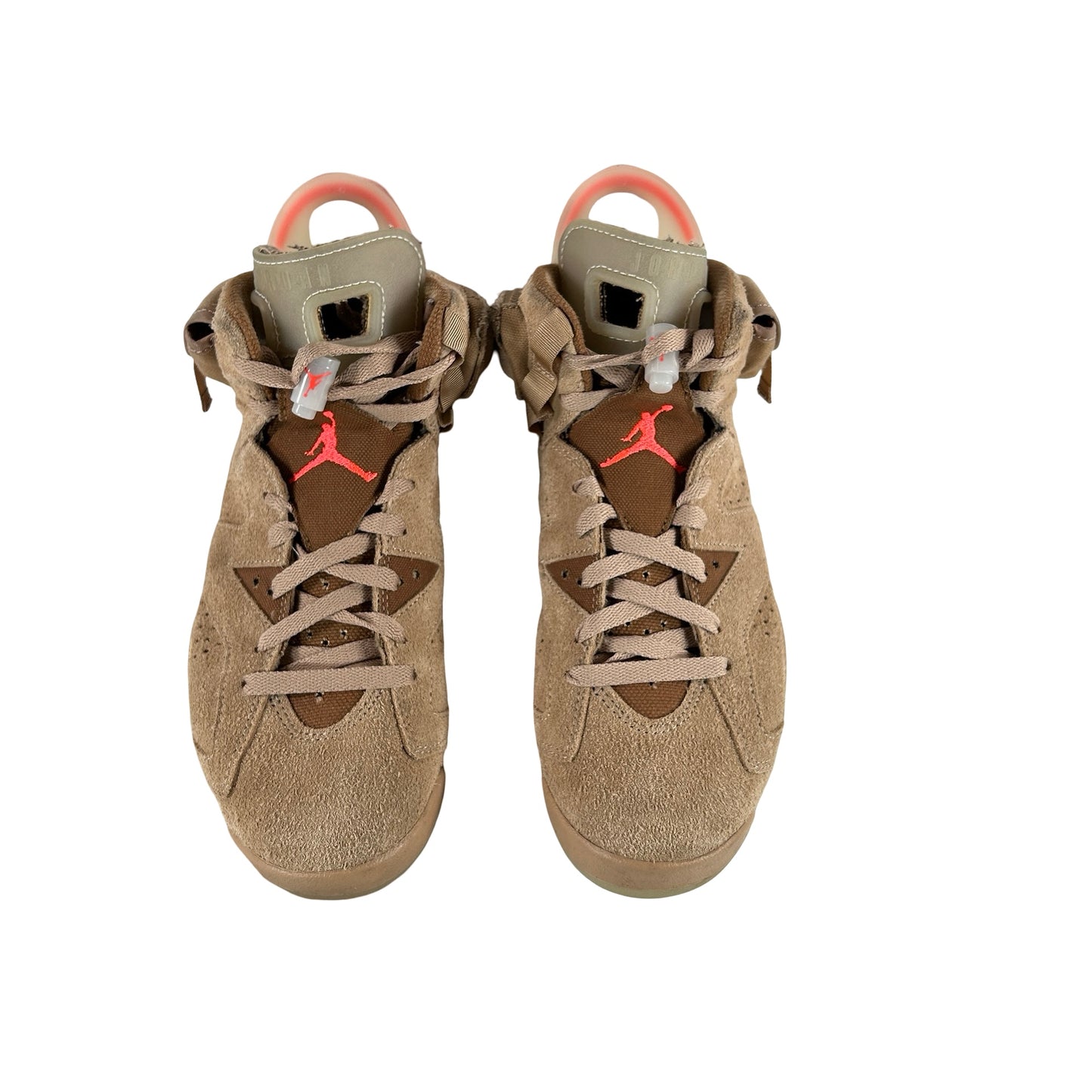 DH0690 200 Jordan 6 Retro Travis Scott British Khaki [USED] - 7 M (Used) (No Box)