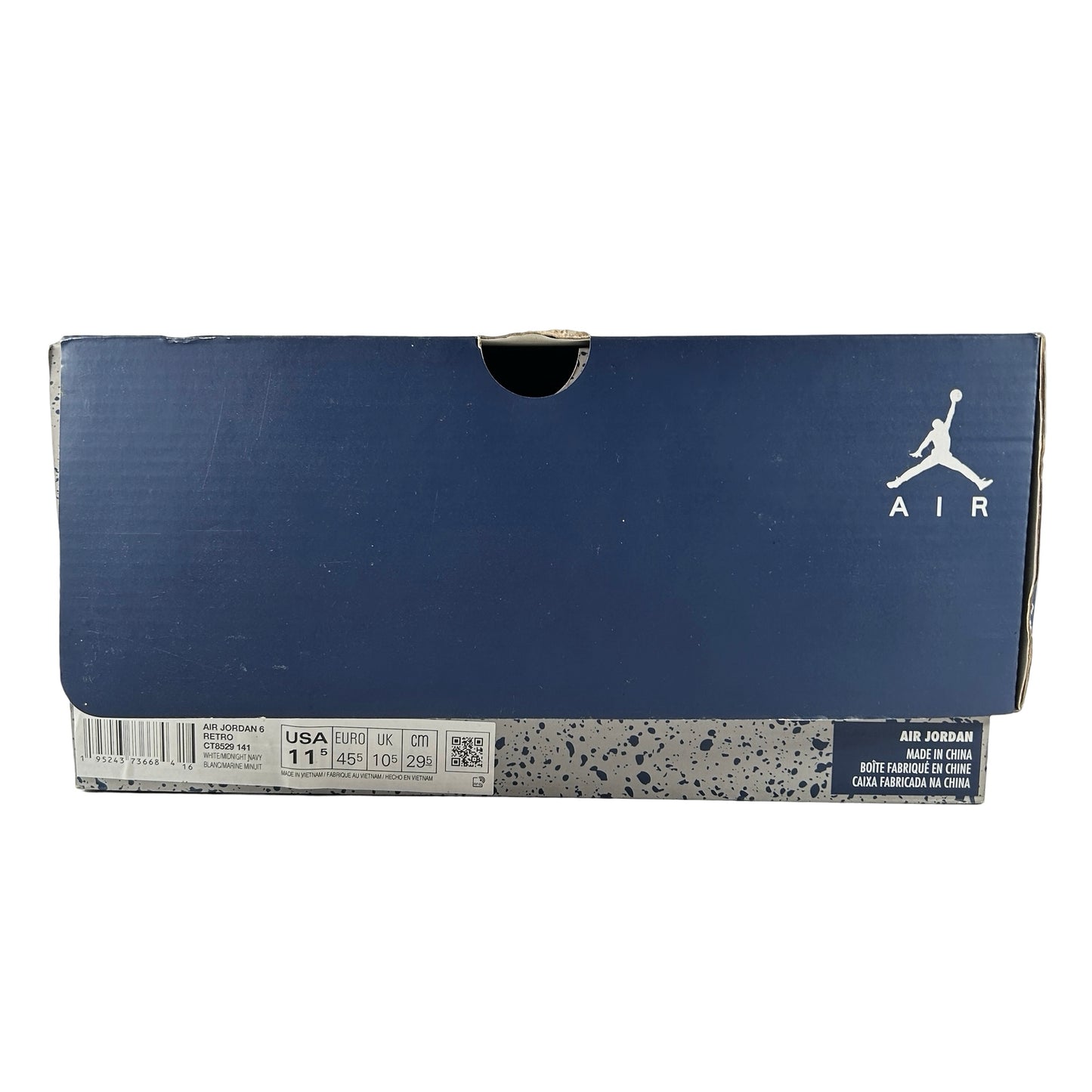 CT8529 141 Jordan 6 Retro Midnight Navy (2022) [USED] - 11.5 M (Used)