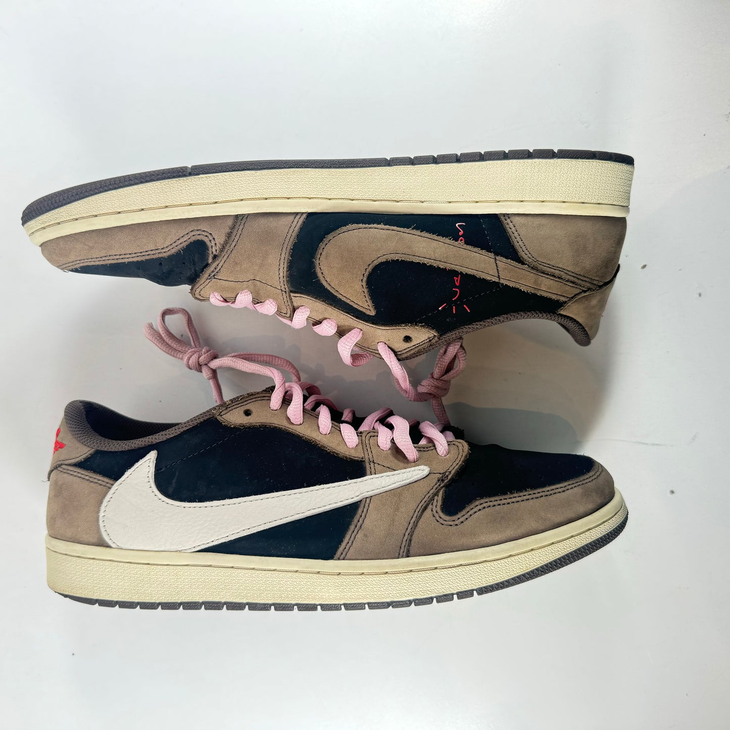 CQ4277 001 Jordan 1 Low Travis Scott Mocha [USED] - 12.5 M (Very Used)