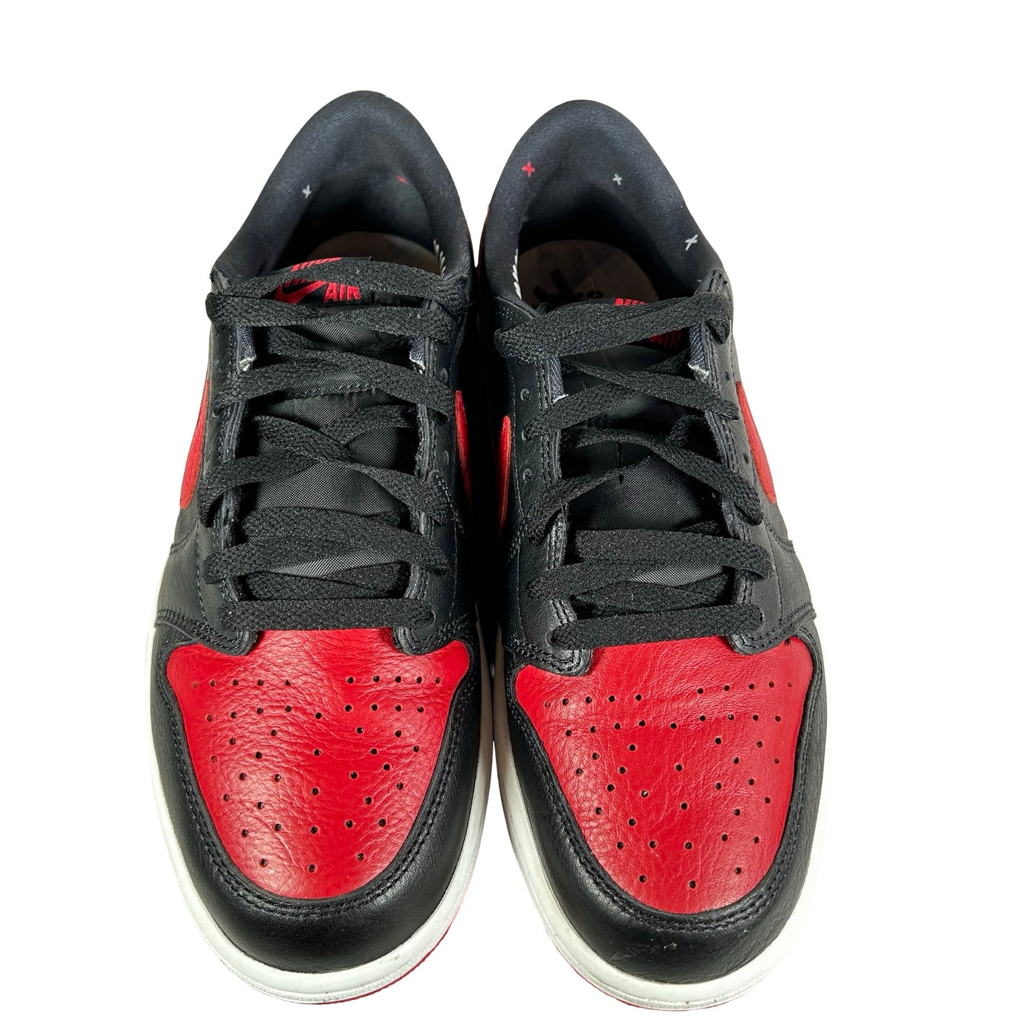 IW6276 001 Air Jordan 1 Retro Low OG Banned [USED] - 10 M (Used)