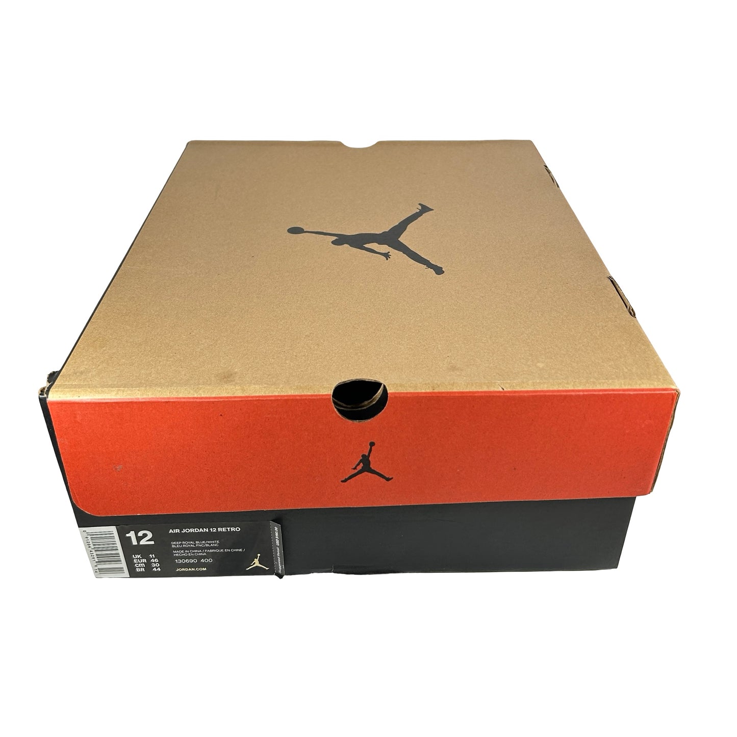 130690 400 Jordan 12 Retro Deep Royal Blue [USED] - 12 M (Used)