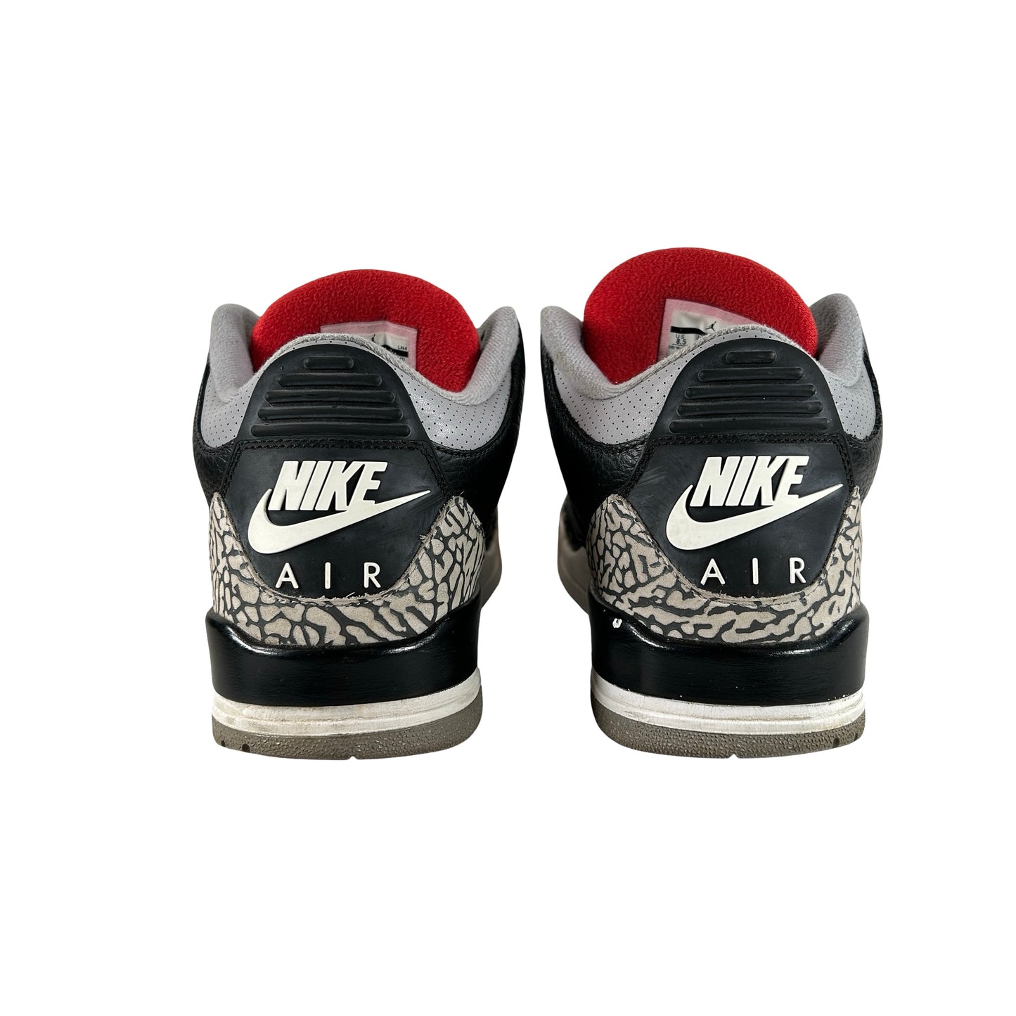 854262 001 Jordan 3 Black Cement 2018 [USED] - 8.5 M (Used8)