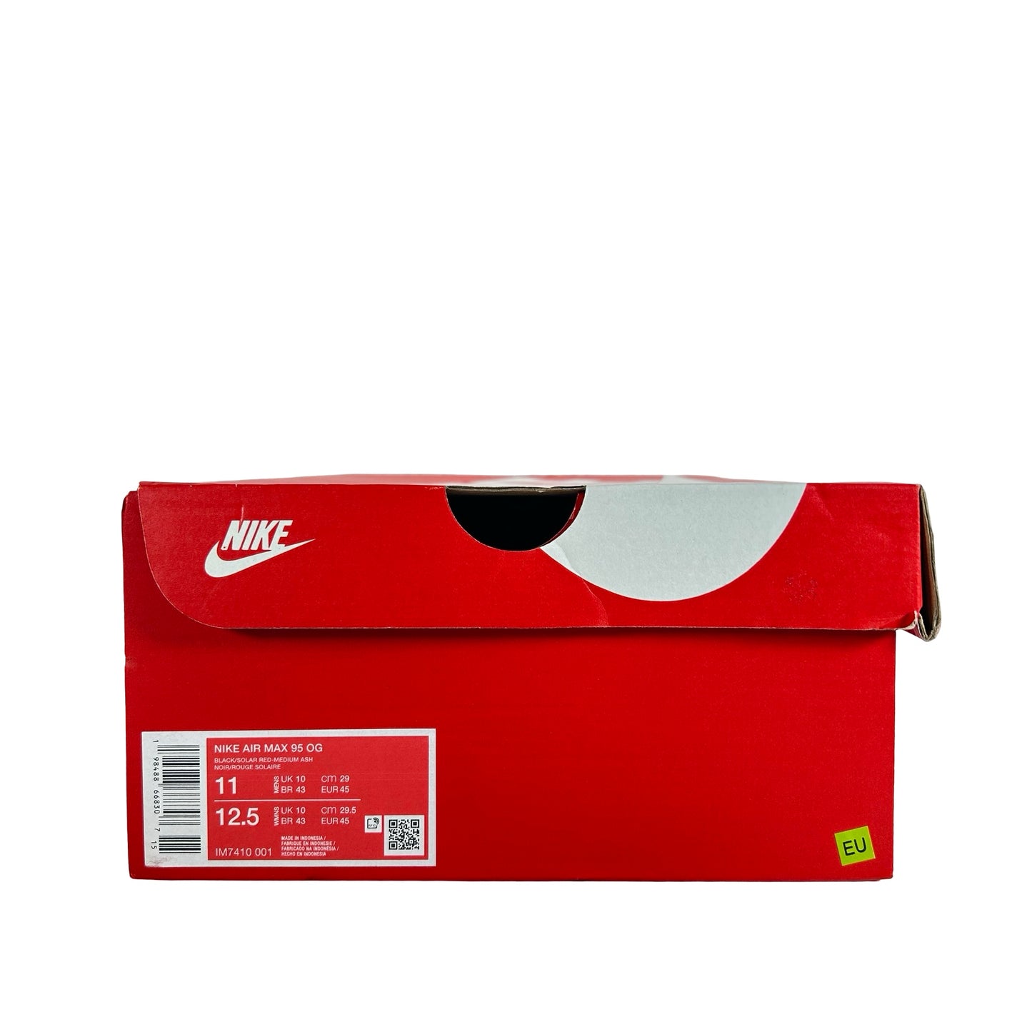 IM7410 001 Nike Air Max 95 OG Big Bubble Solar Red (2025) [USED] - 11 M (Used)