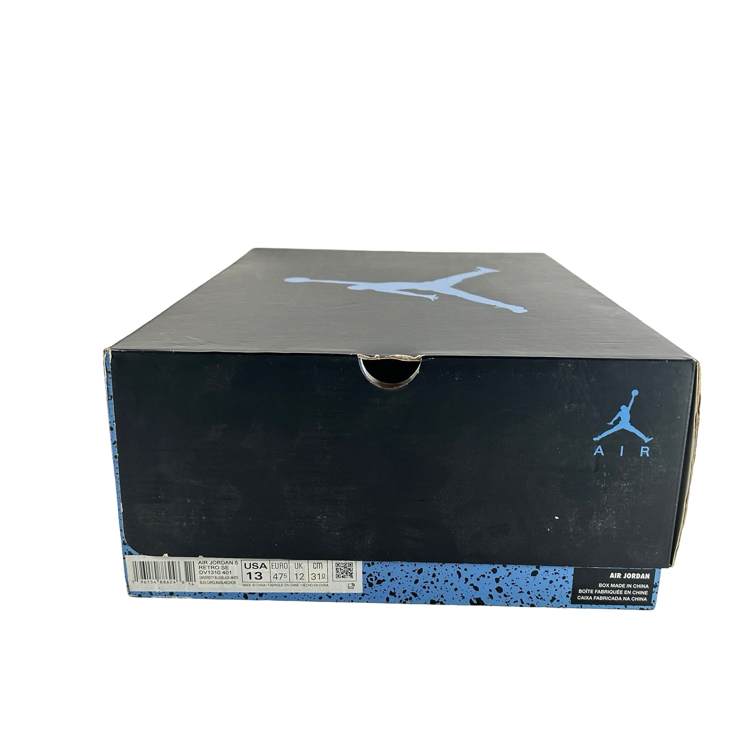 DV1310 401 Jordan 5 Retro UNC University Blue [USED] - 13 M (Used)