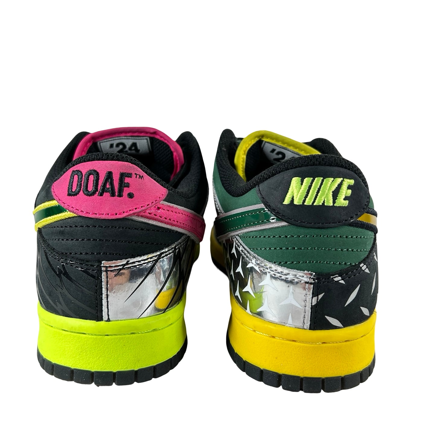 HV1454 001 Nike Dunk Low What the Duck Home University of Oregon PE [USED] - 9 M (Used)