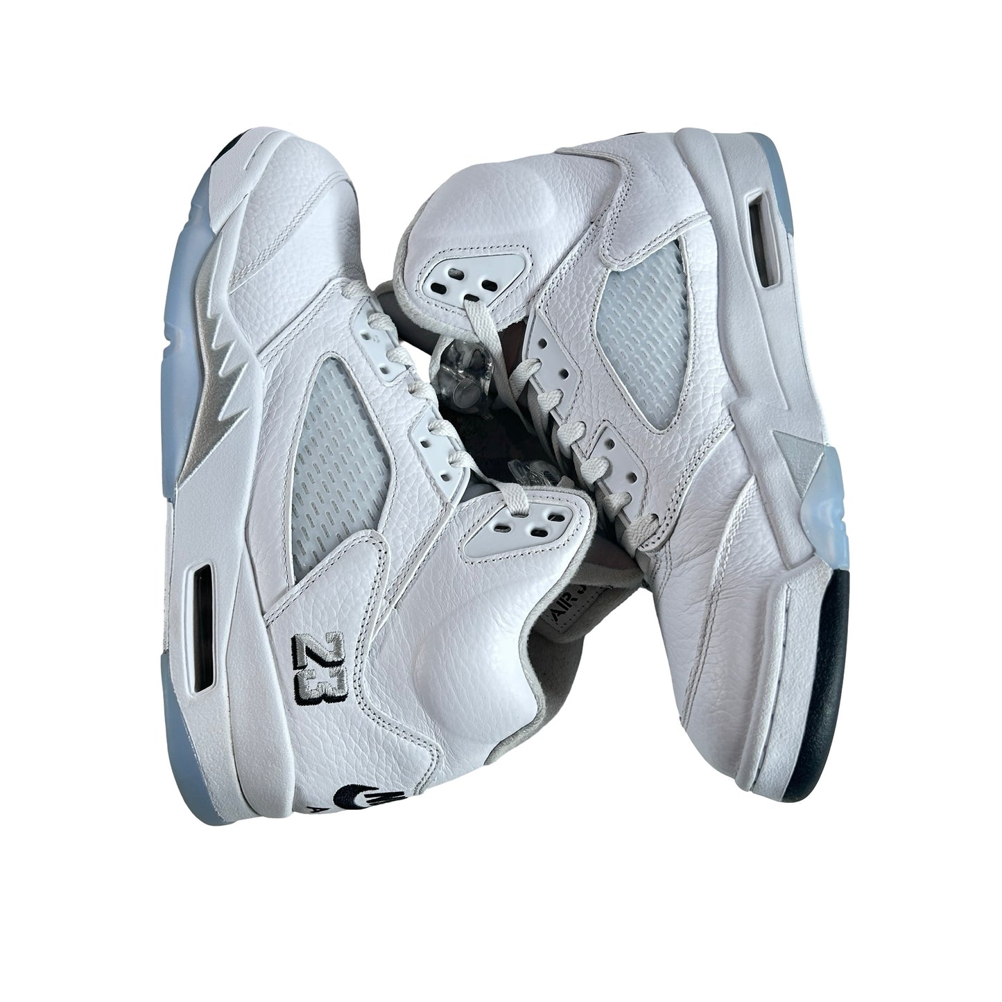 HQ7978 103 Jordan 5 Retro White Metallic (2026) [USED] - 9.5 M (Used2) (No Insoles)