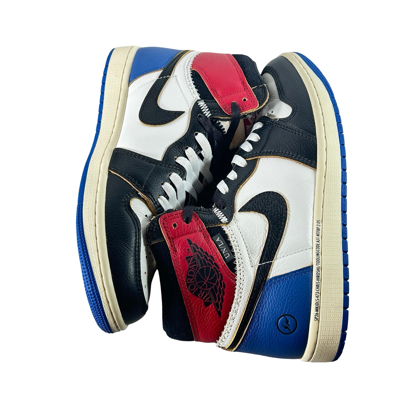 IO7847 002 Jordan 1 Retro High OG SP Fragment x Union LA Varsity Red Sport Royal [USED] - 8.5 M (Used2)