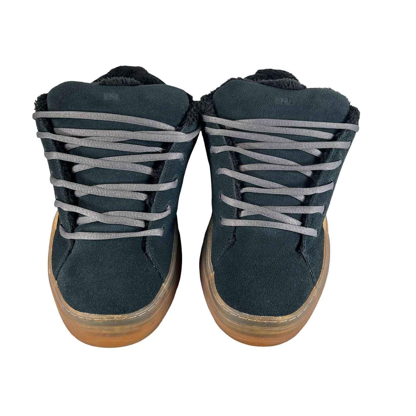 ERL10SH03-3 ERL Vamp Skate Suede Sneakers Pirate Black [USED] - 12 M (Used)