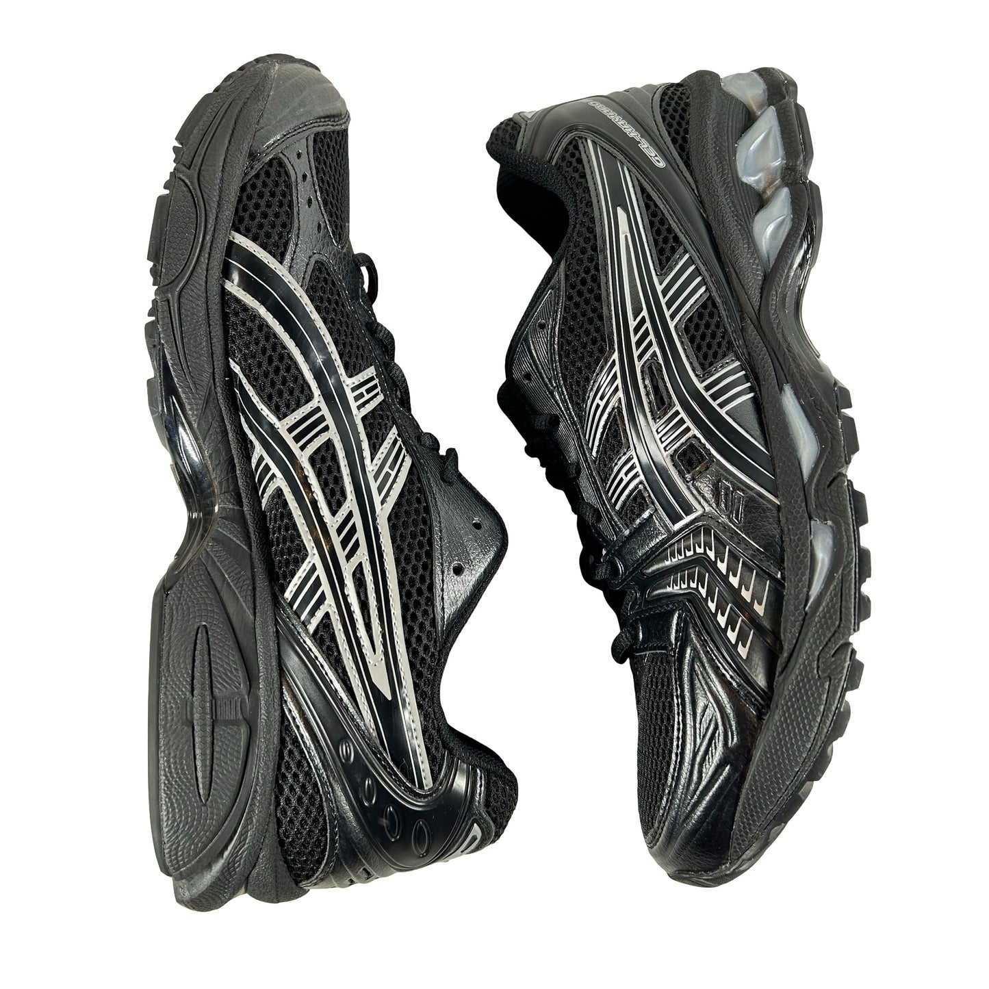 1201A019 006 ASICS Gel-Kayano 14 Black Pure Silver [USED] - 10 M (Used) (No Box)