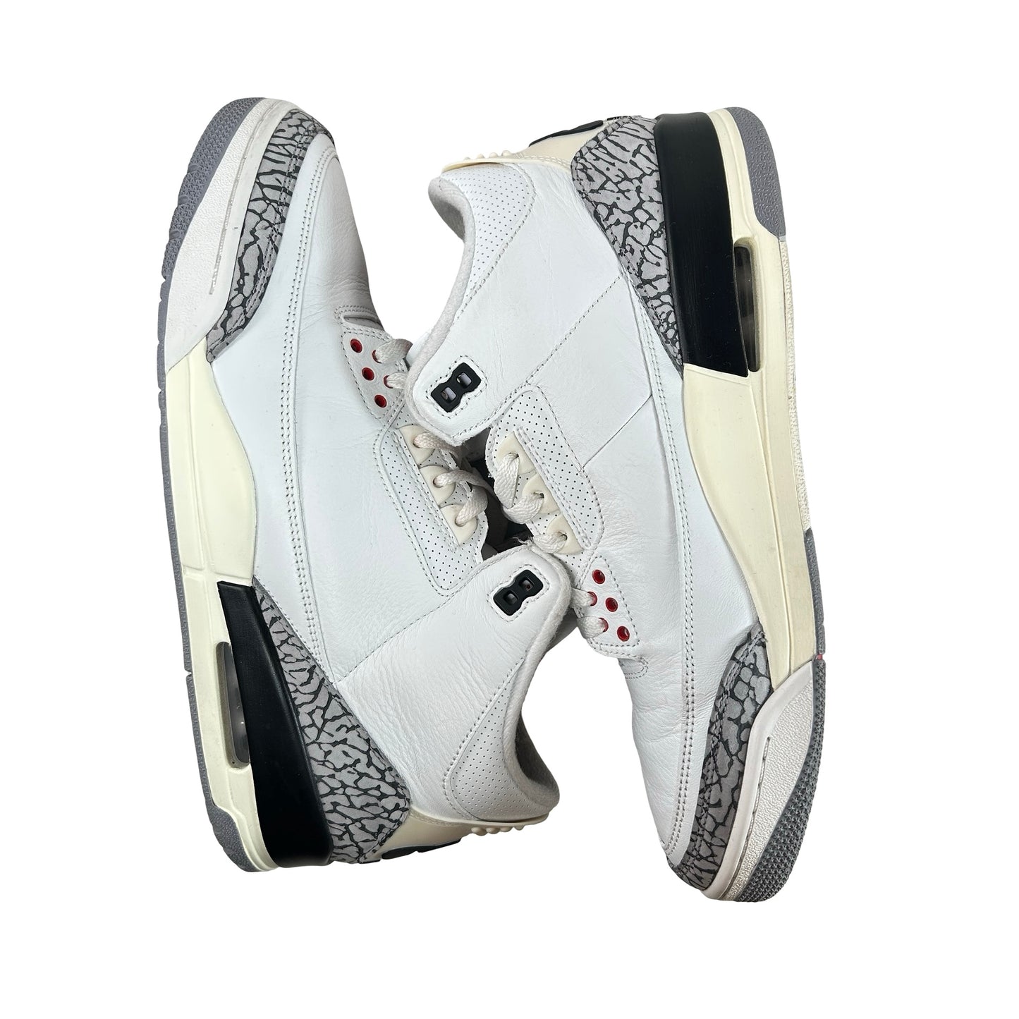 DN3707 100 Jordan 3 Retro White Cement Reimagined [USED] - 12 M (Used5) (No Box5)