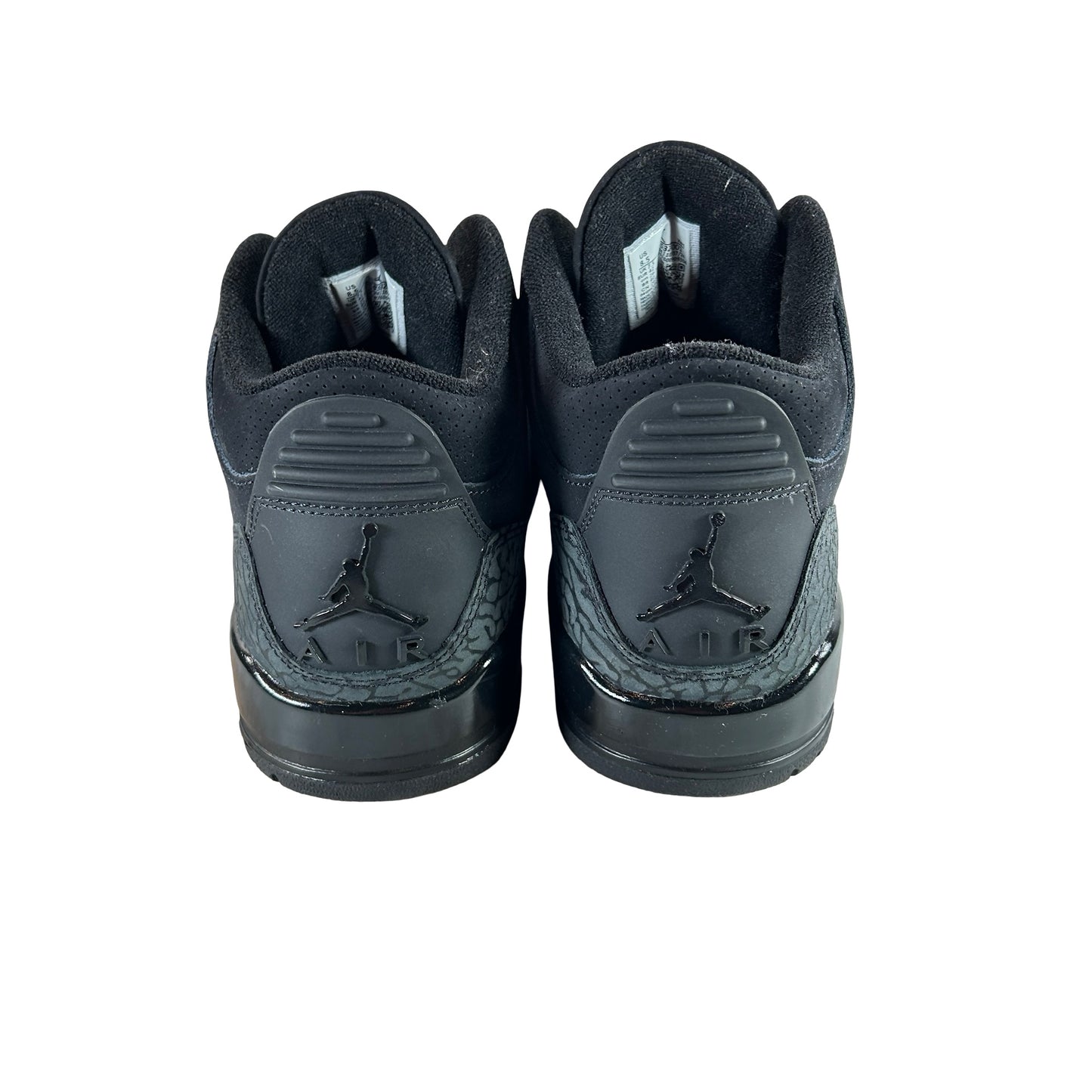 CT8532 001 Jordan 3 Retro Black Cat (2025) [USED] - 8.5 M (Used13) (Missing Insoles)