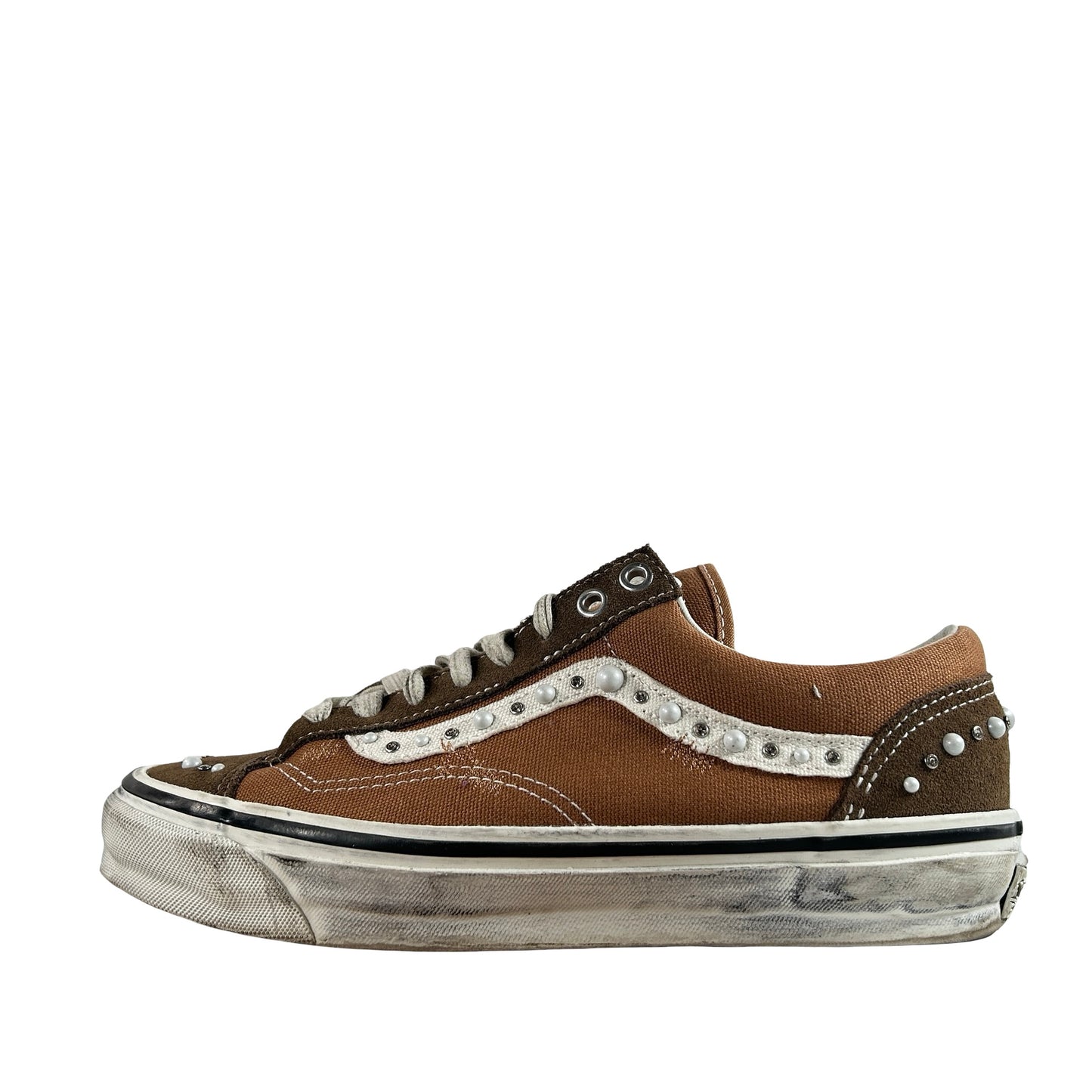 VN000E8VFST Vans LX Old Skool 36 Pearlized Pack Vintage Cocoa Brown [USED] - 8 M (Used3)