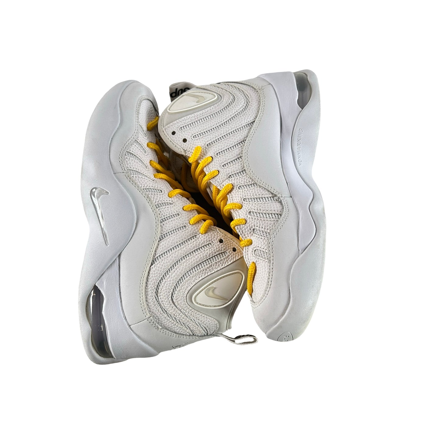 DX3292 100 Nike Air Bakin SP Supreme White [USED] - 5 M (Used) (No Box)