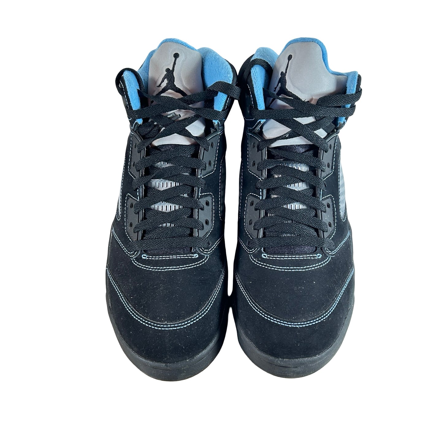 DD0587 008 Air Jordan 5 Retro Black University Blue (2026) [USED] - 9.5 M (Used)