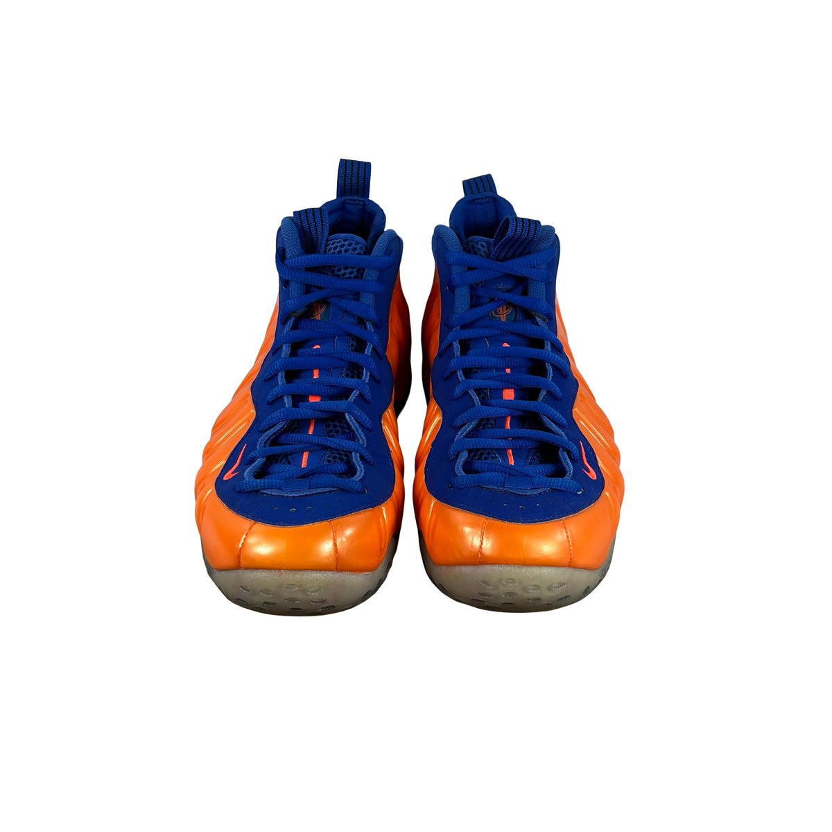 314996 801 Nike Air Foamposite One Knicks [USED] - 10 M (Used) (No Box)
