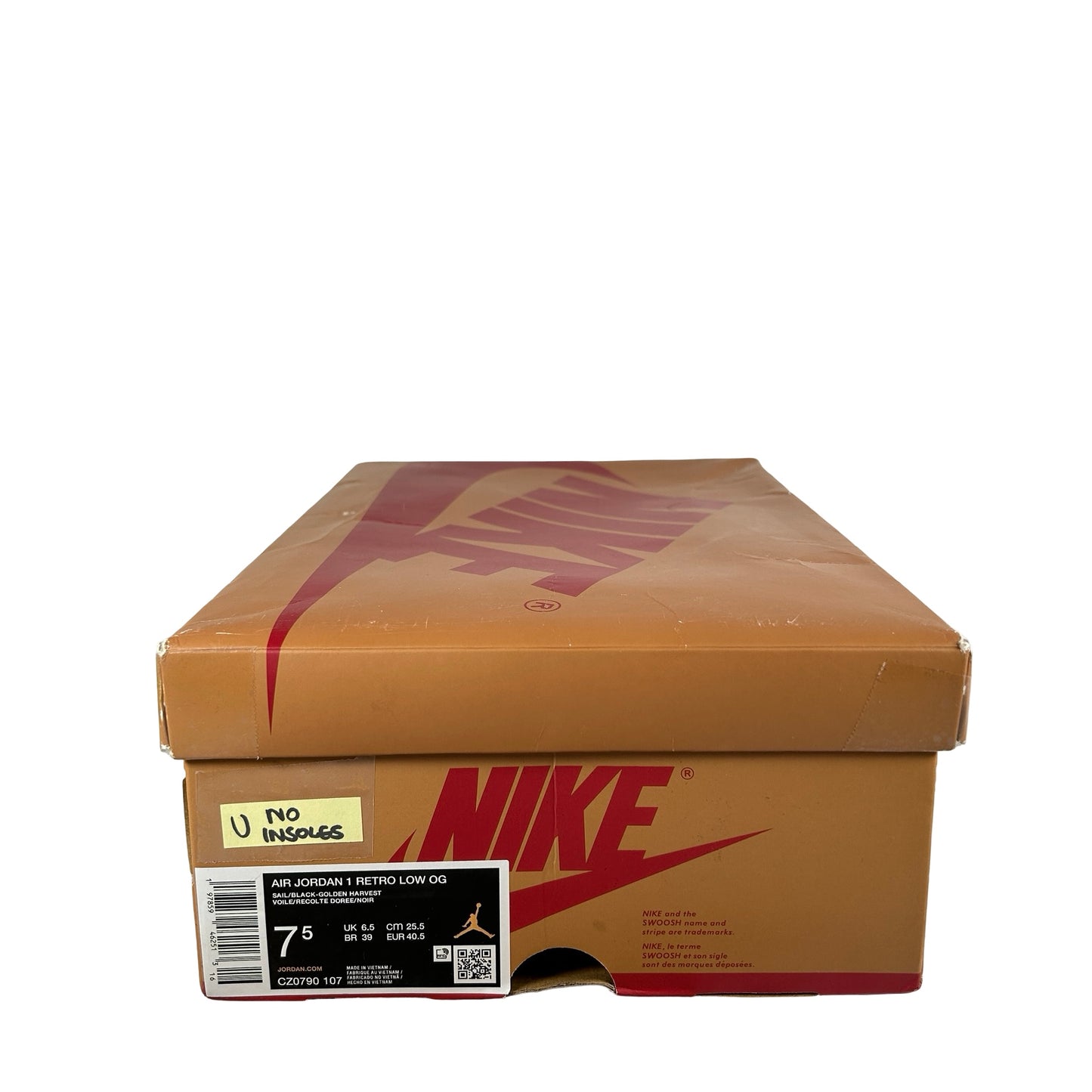 CZ0790 017 Jordan 1 Low OG Rookie of the Year [USED] - 7.5 M (Used) (No Insoles)