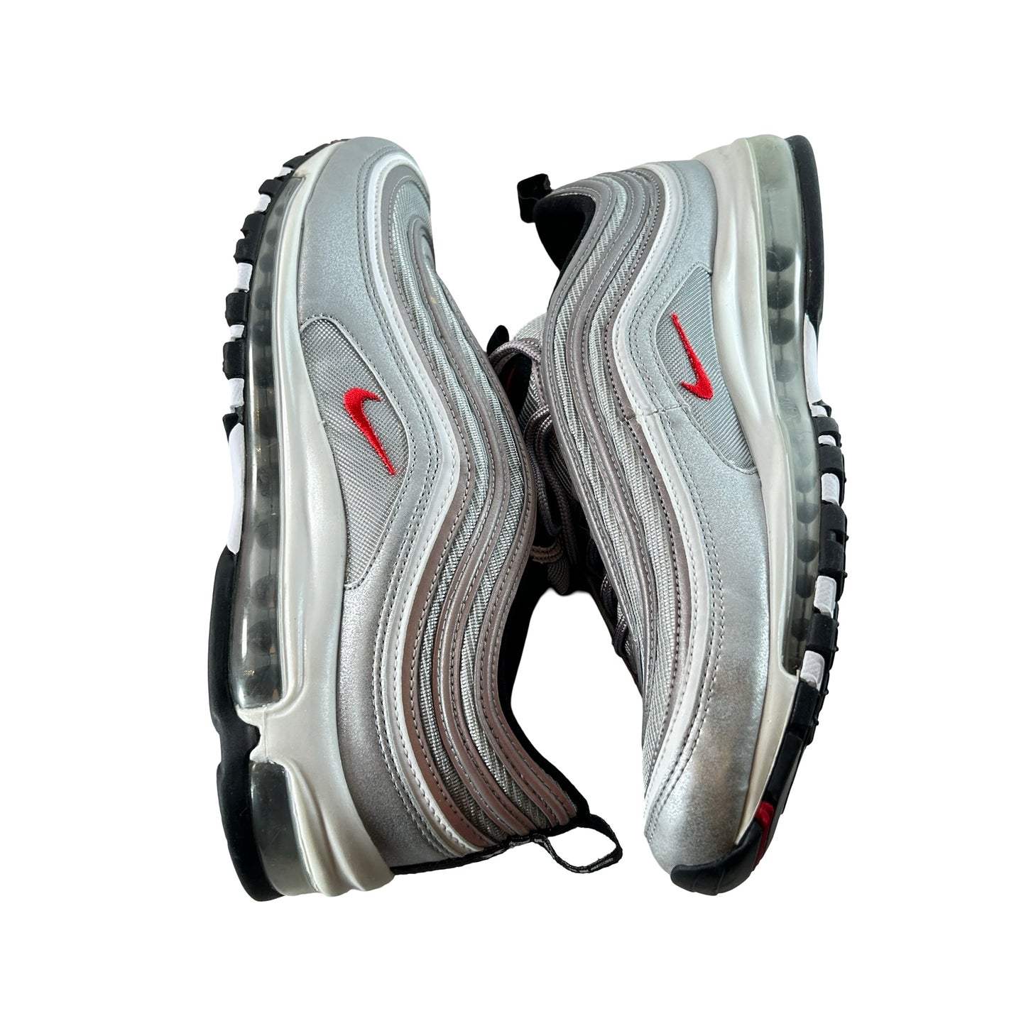 884421 001 Nike Air Max 97 Silver Bullet (2016/2017) - 11.5 M (Yellowing)