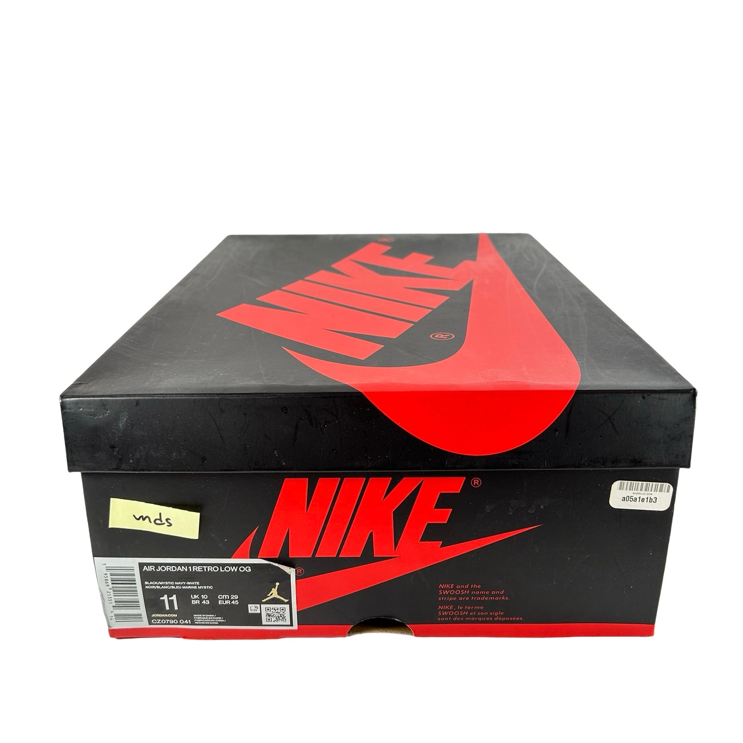 CZ0790 041 Jordan 1 Retro Low OG Azul marino místico