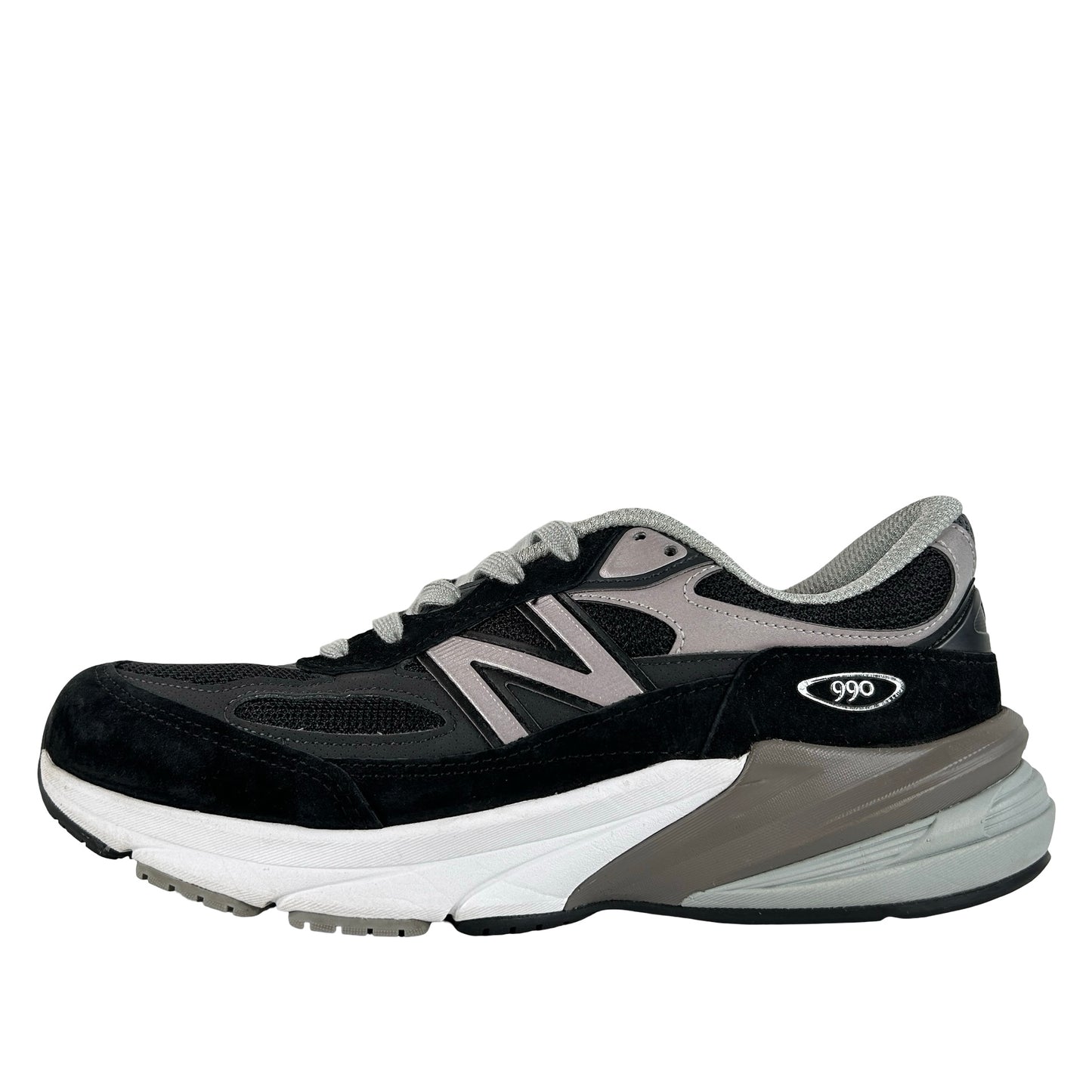 W990BK6 New Balance 990v6 MiUSA Black Grey White (W) [USED] - 10 W (Used)