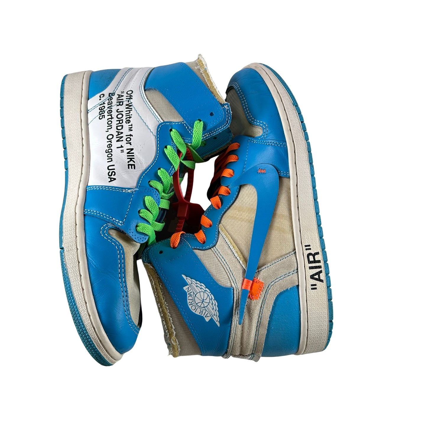 AQ0818 148 Jordan 1 Retro High Off-White UNC [USED] - 11.5 M (Used) (No Box)