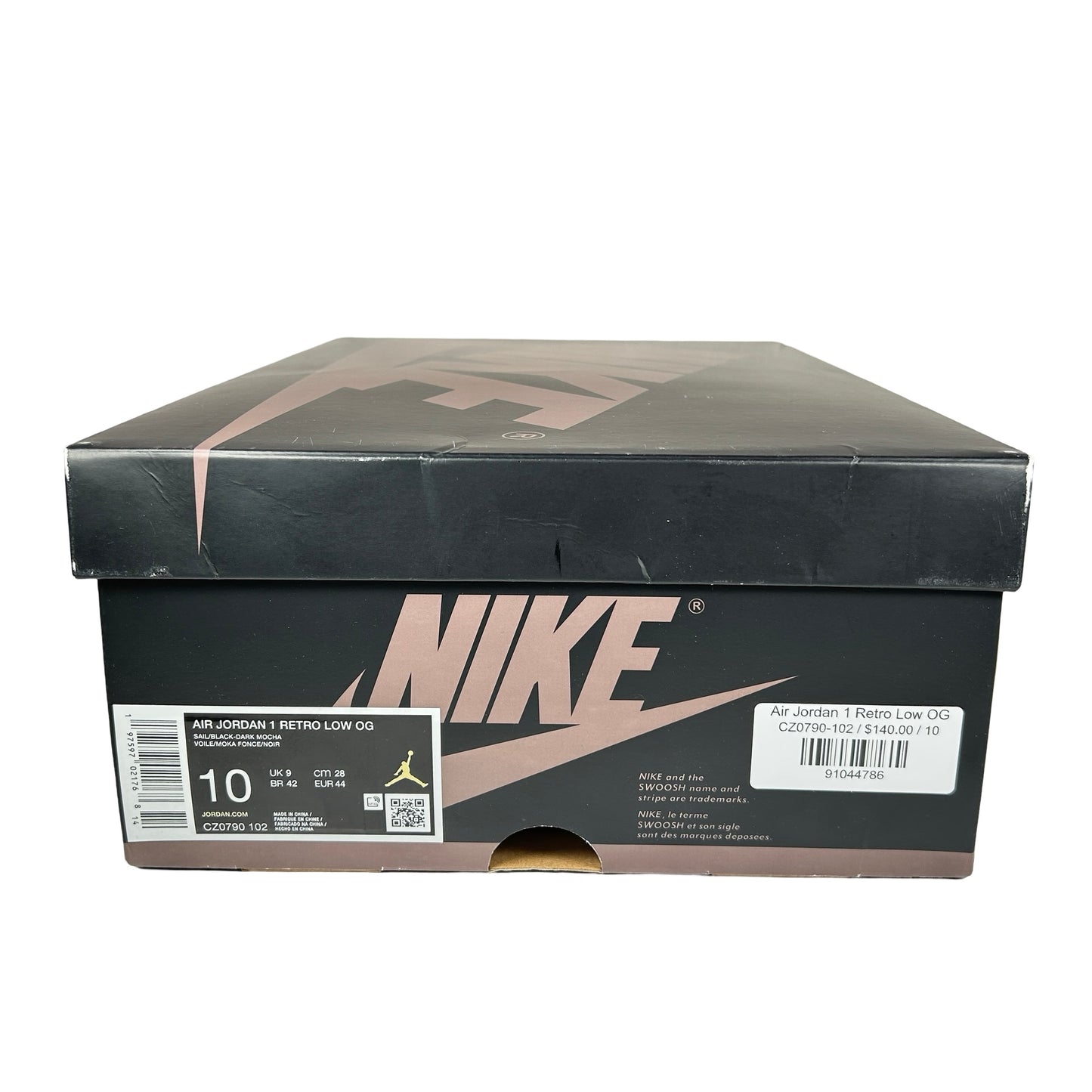 CZ0790 102 Jordan 1 Retro Low OG Mocha [USED] - 10 M (Used)