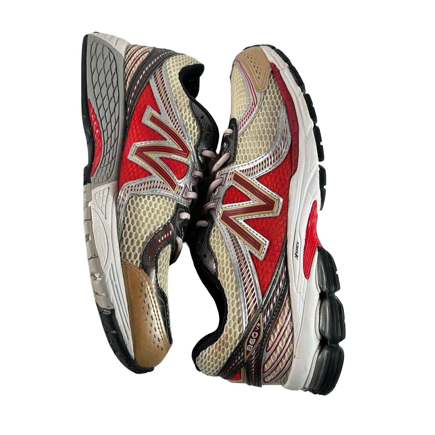 ML860AD2 New Balance 860v2 Aime Leon Dore Red [USED] - 11.5 M (Used) (No Box)