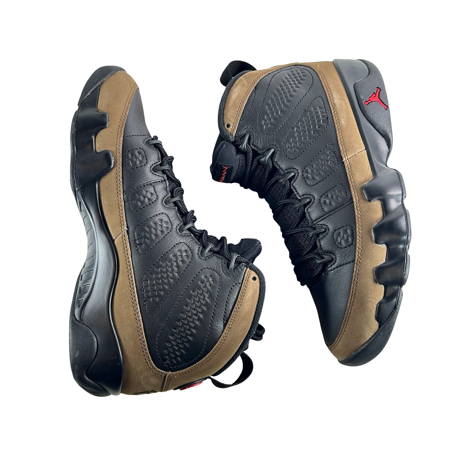 HV4794 030 Air Jordan 9 Retro Olive (2024) [USED] - 8.5 M (Used13)