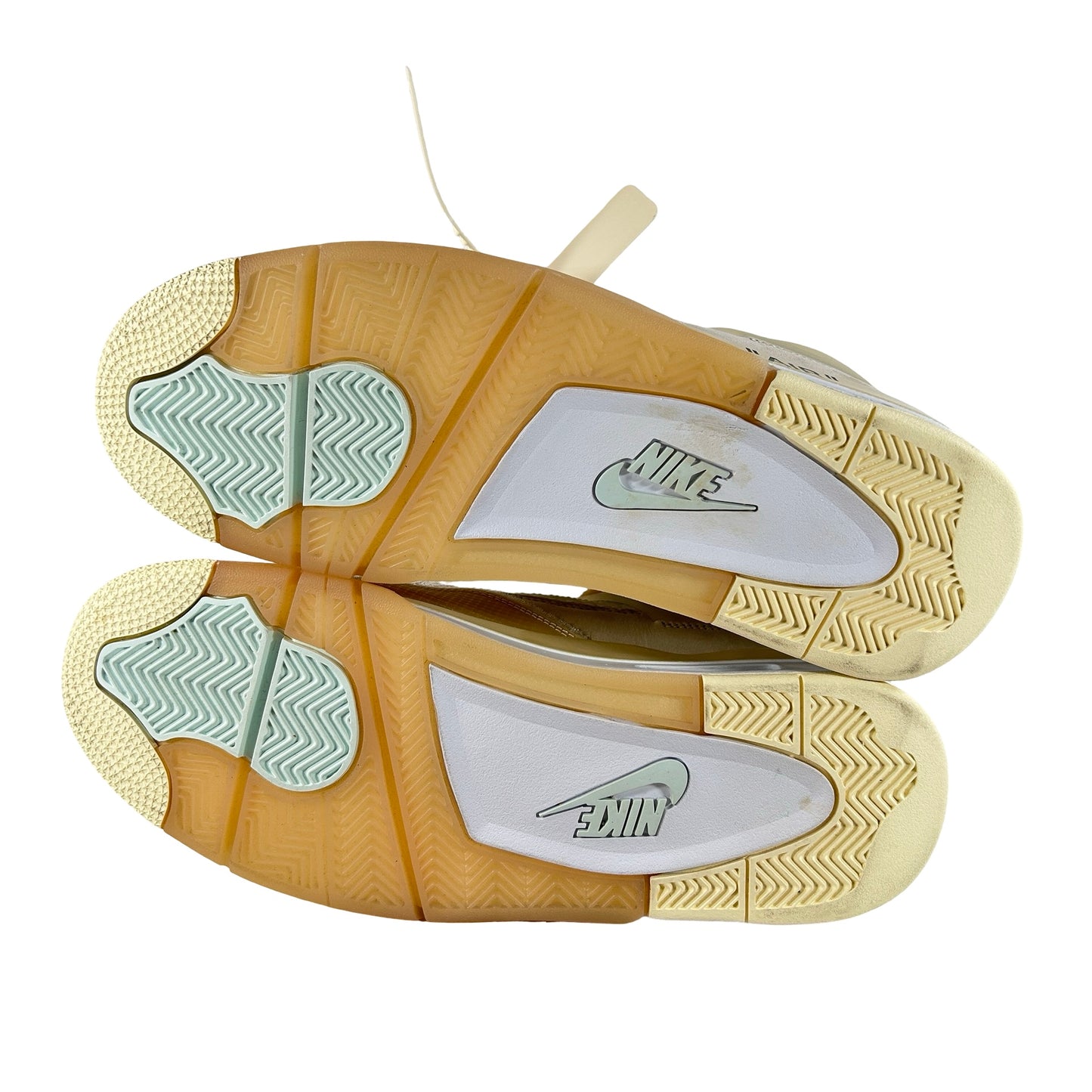 CV9388 100 Jordan 4 Off-White Sail [CONDITIONAL] - 12 W (Replace Box) (Crease on right shoe) (Light marks)