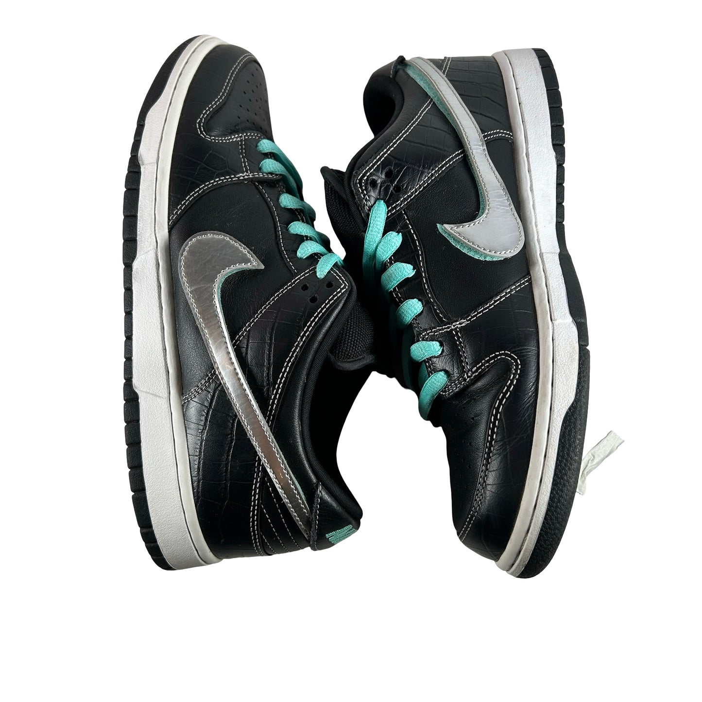 BV1310 001 Nike SB Dunk Low Diamond Supply Co. Black Diamond [USED] - 10.5 M (Used)