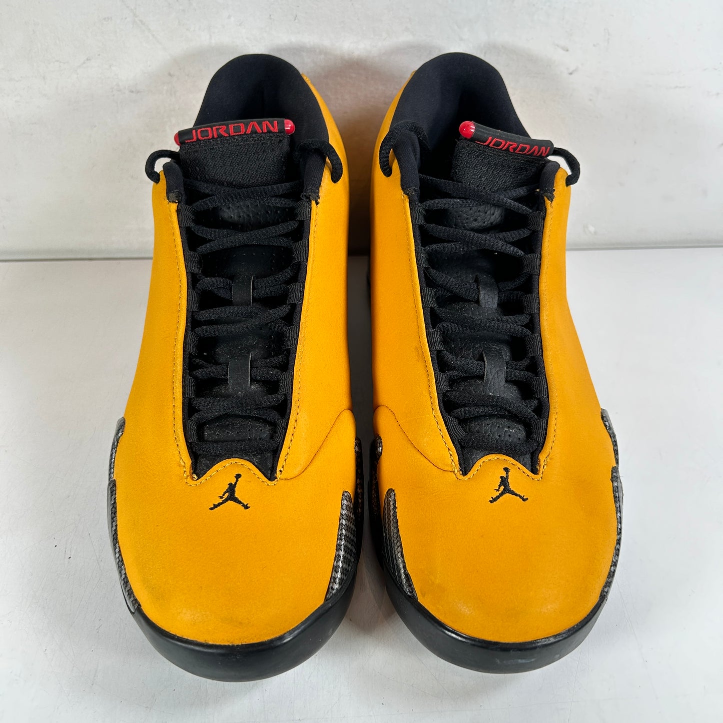 BQ3686 706 Jordan 14 Retro University Gold [USED] - 11 M (Used) (No Box)