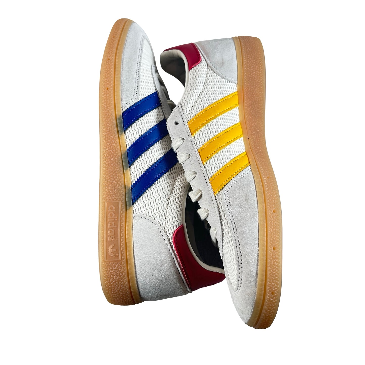 KJ2712 adidas Handball Spezial Kith x Lionel Messi White Collegiate Royal [USED] - 9.5 M (Used) (No Box)