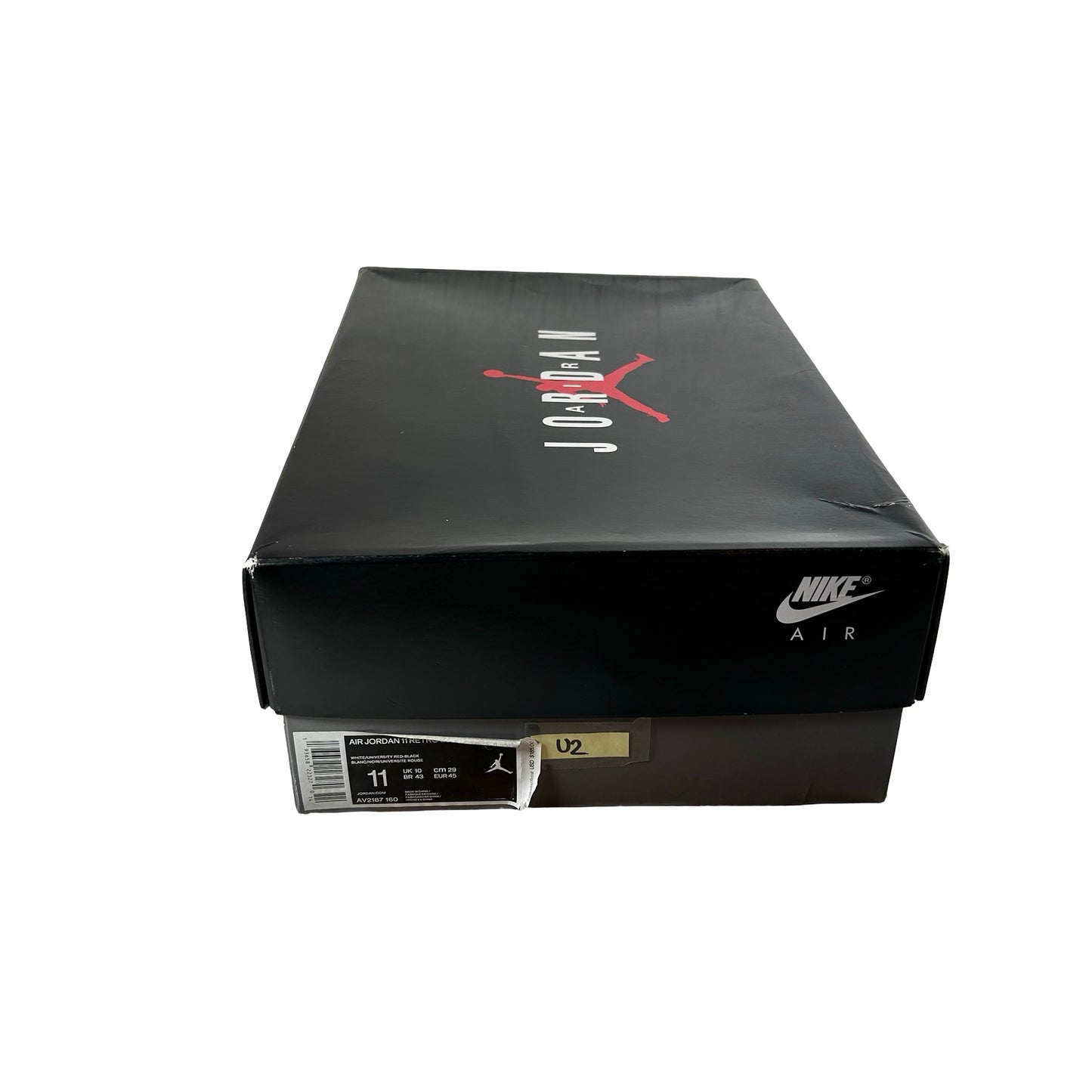 AV2187 160 Jordan 11 Retro Low Concord Bred [USED] - 11 M (Used2)