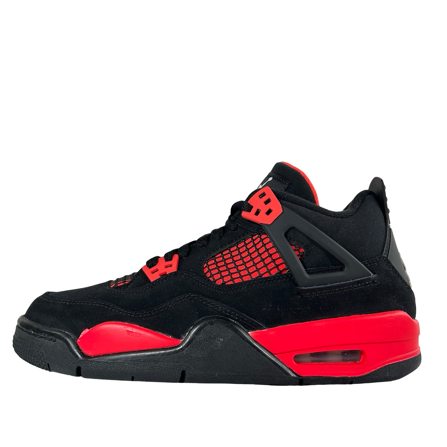 408452 016 Jordan 4 Retro Red Thunder (GS) [CONDITIONAL] - 7 Y (Factory Defect Left Foot)