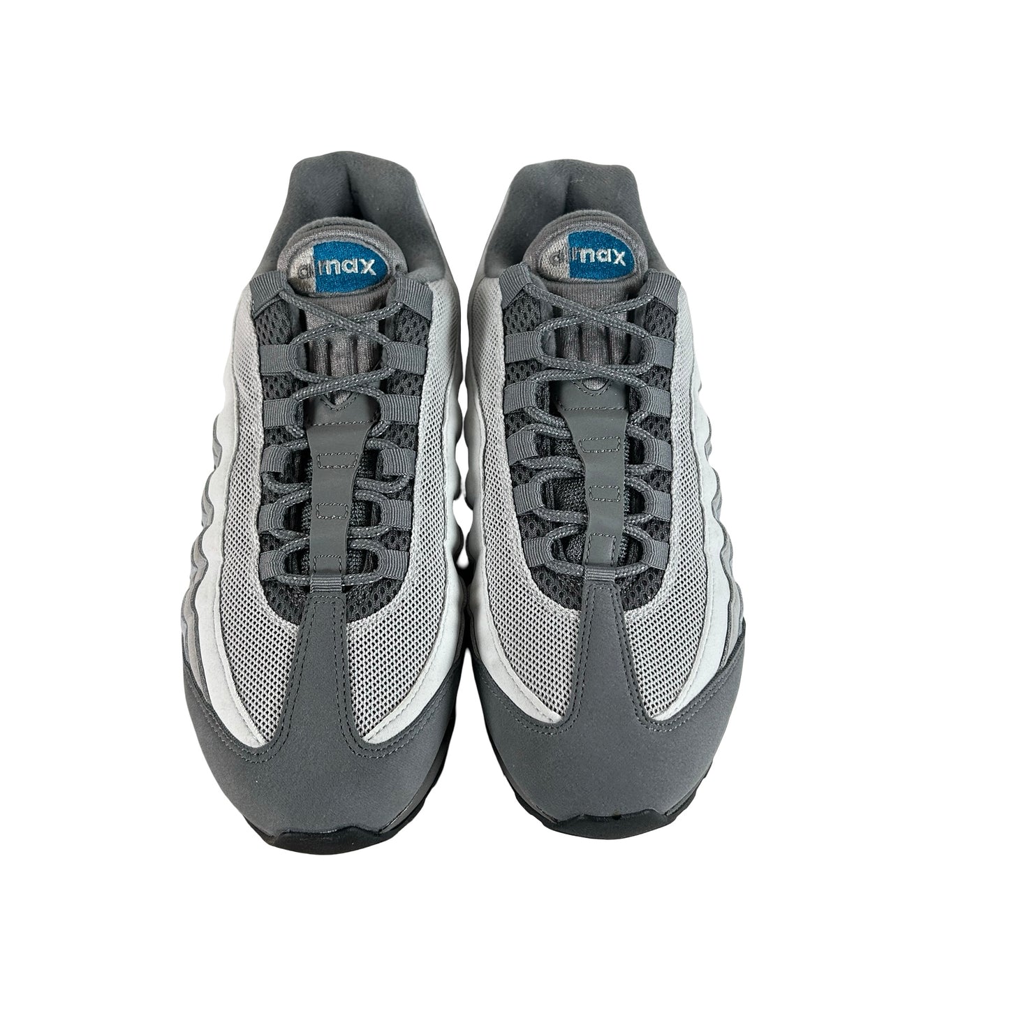 IH4457 003 Nike Air Max 95 OG Big Bubble Smoke Grey Green Abyss [USED] - 9 M (Used)