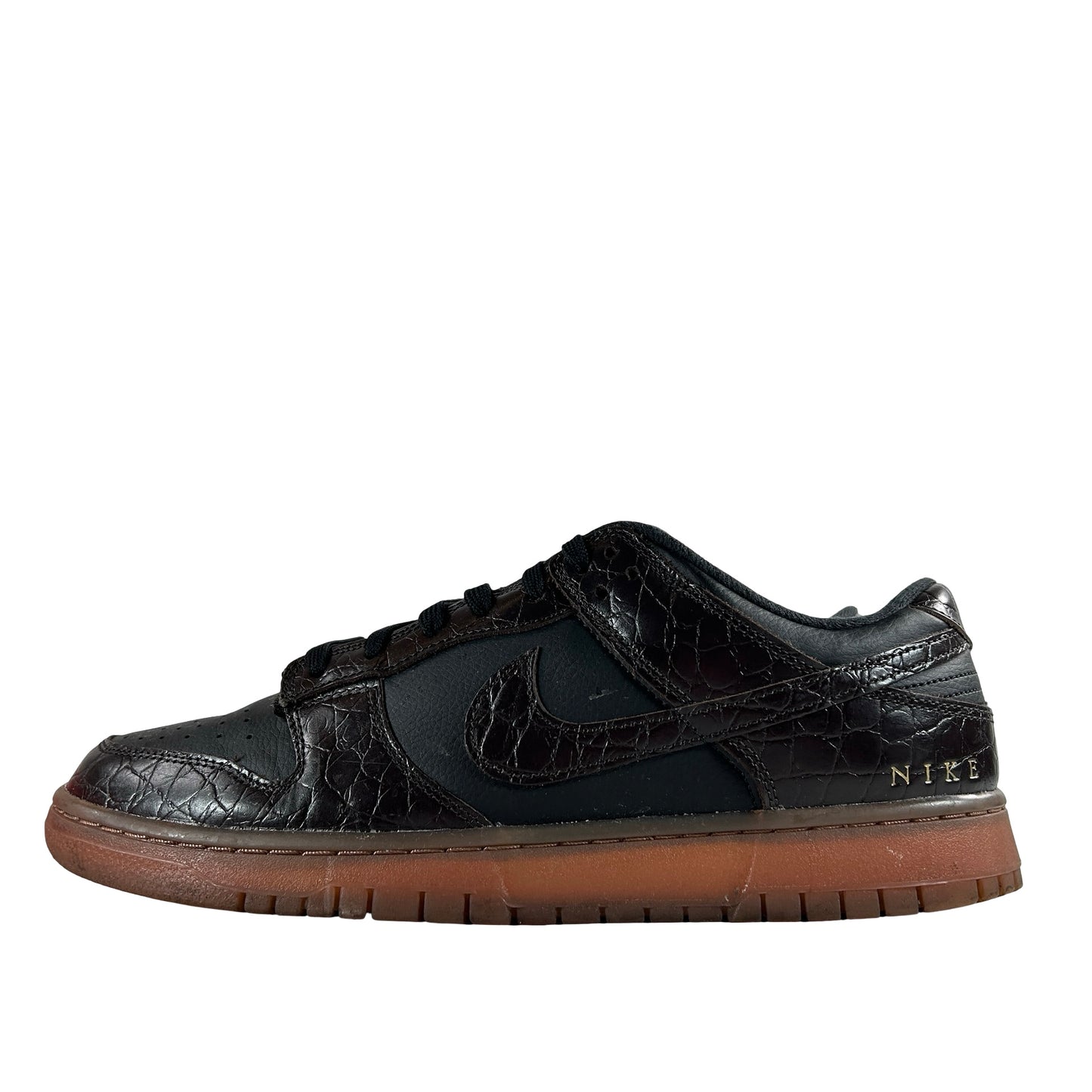 DV1024 010 Nike Dunk Low Velvet Brown Black [USED] - 12 M (Used)