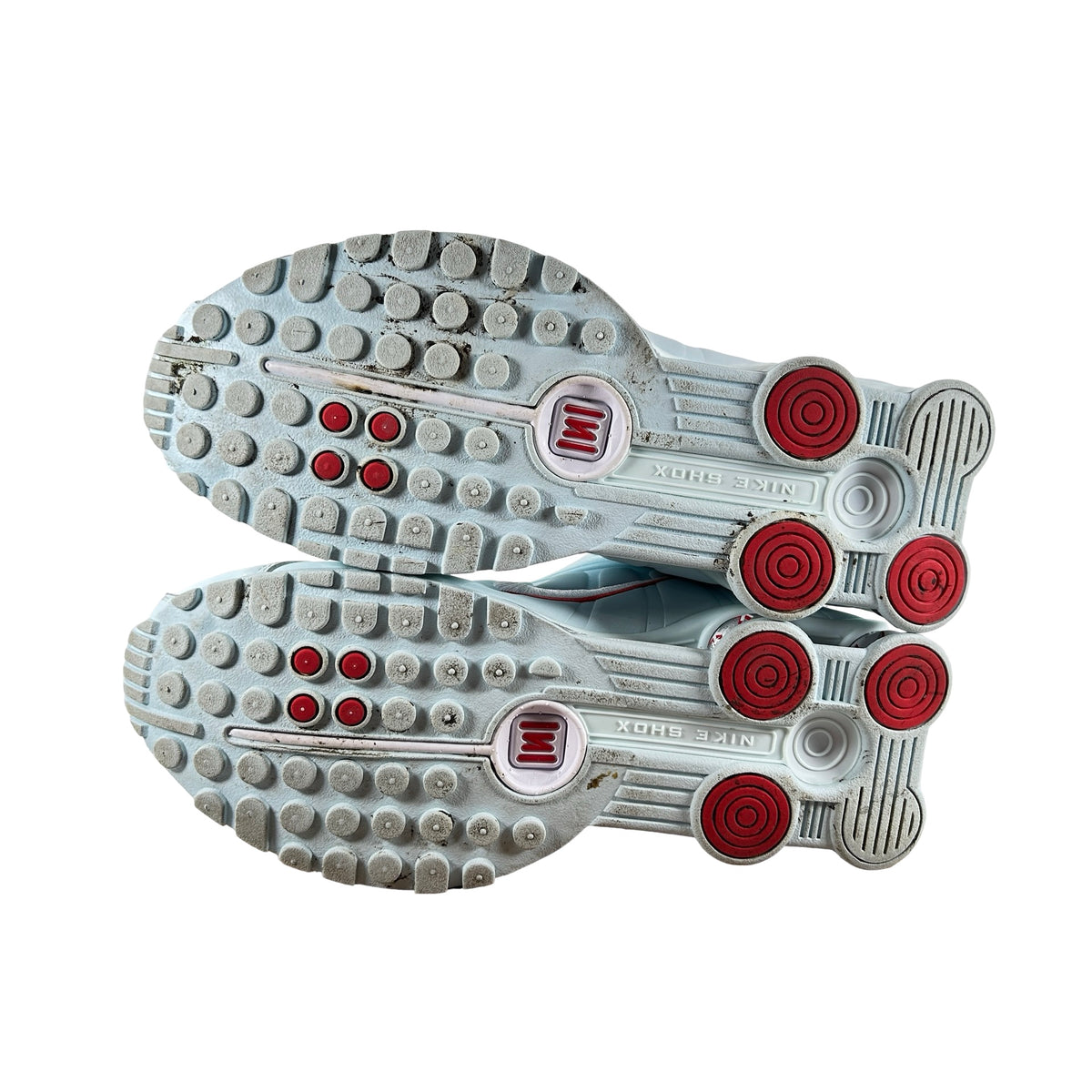 IQ1867 474 Nike Shox R4 Puerto Rico [USED] - 8 M (Used)