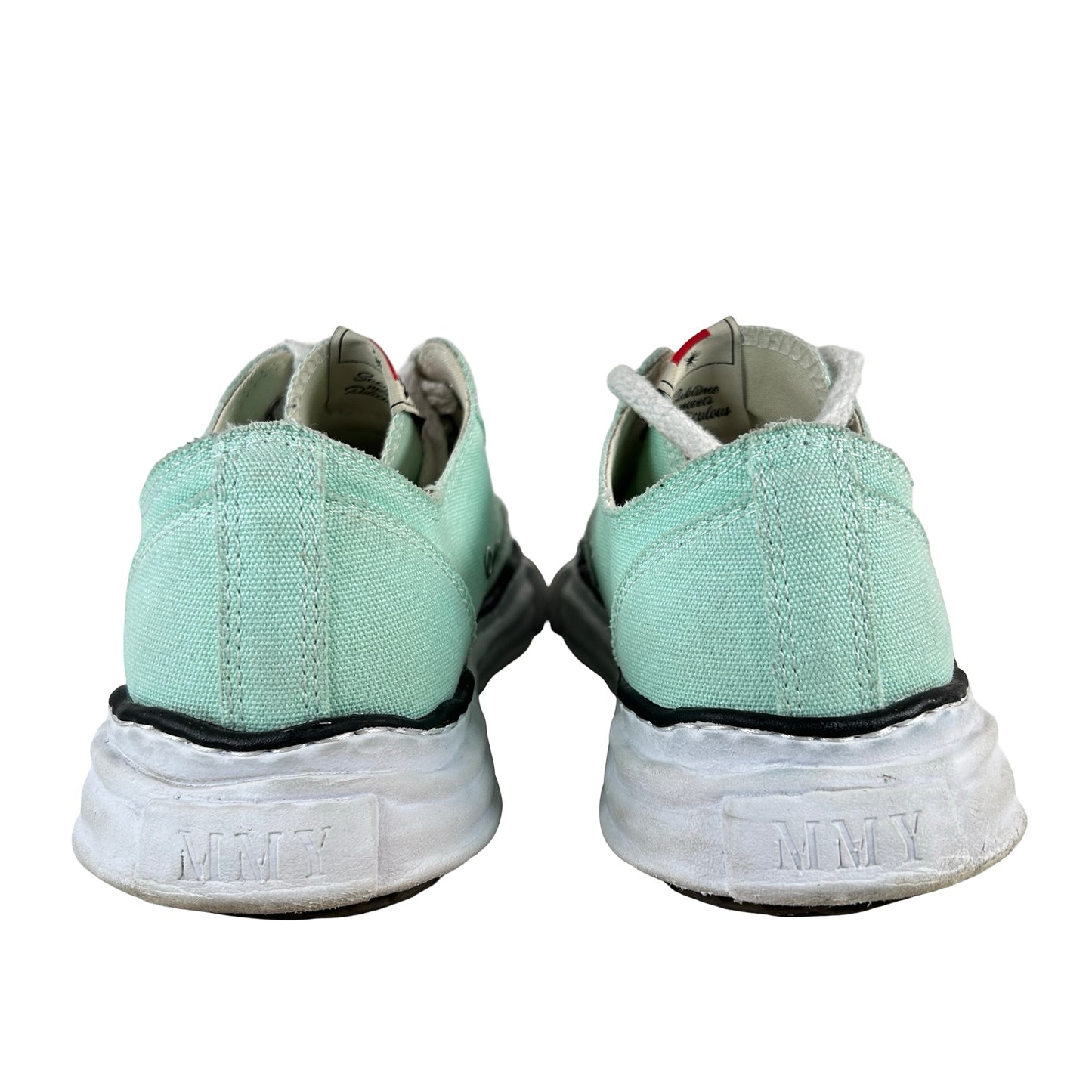 A01FW702 Maison Mihara Yasuhiro Peterson OG Sole Canvas Low Green USED] - 12 M (Used)