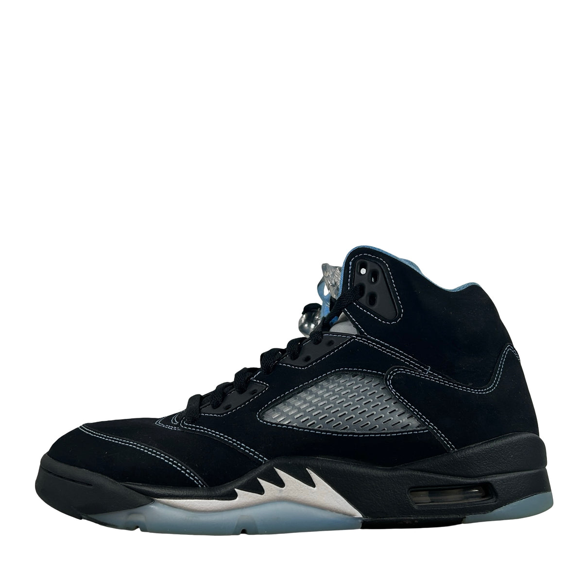 DD0587 008 Jordan 5 Retro Black University Blue (2026) [USED] - 10 M (Used5)