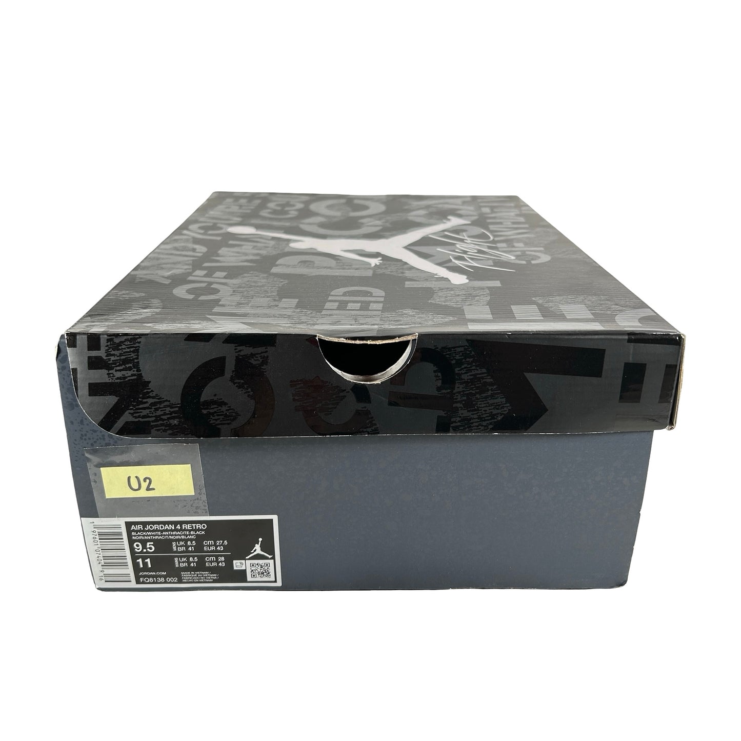 FQ8138 002 Jordan 4 Retro Fear (2024) [USED] - 9.5 M (Used2)