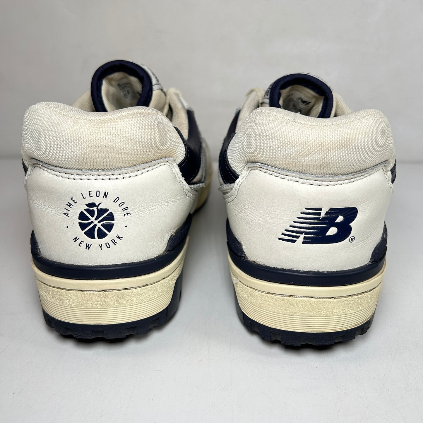 BB550ALF New Balance 550 Aime Leon Dore White Navy [USED] - 12 M (Used)