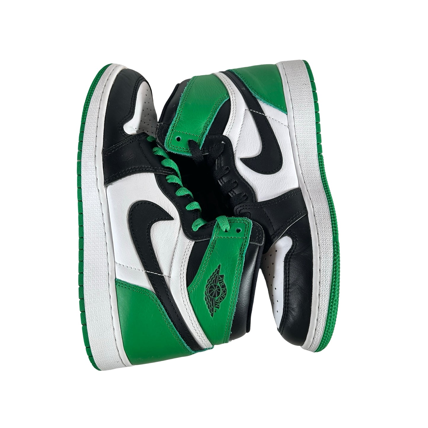 FD1437 031 Jordan 1 Retro High OG Lucky Green (GS) [USED] - 7 Y (Used) (Replace Box)