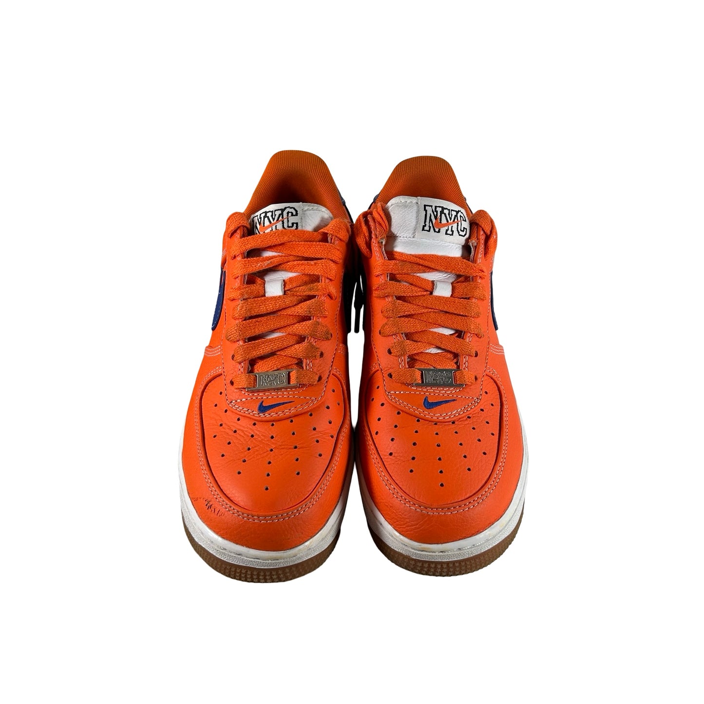 IV2705 819 Nike Air Force 1 Low Retro Premium NYC Knicks [USED] - 9 M (Used2)