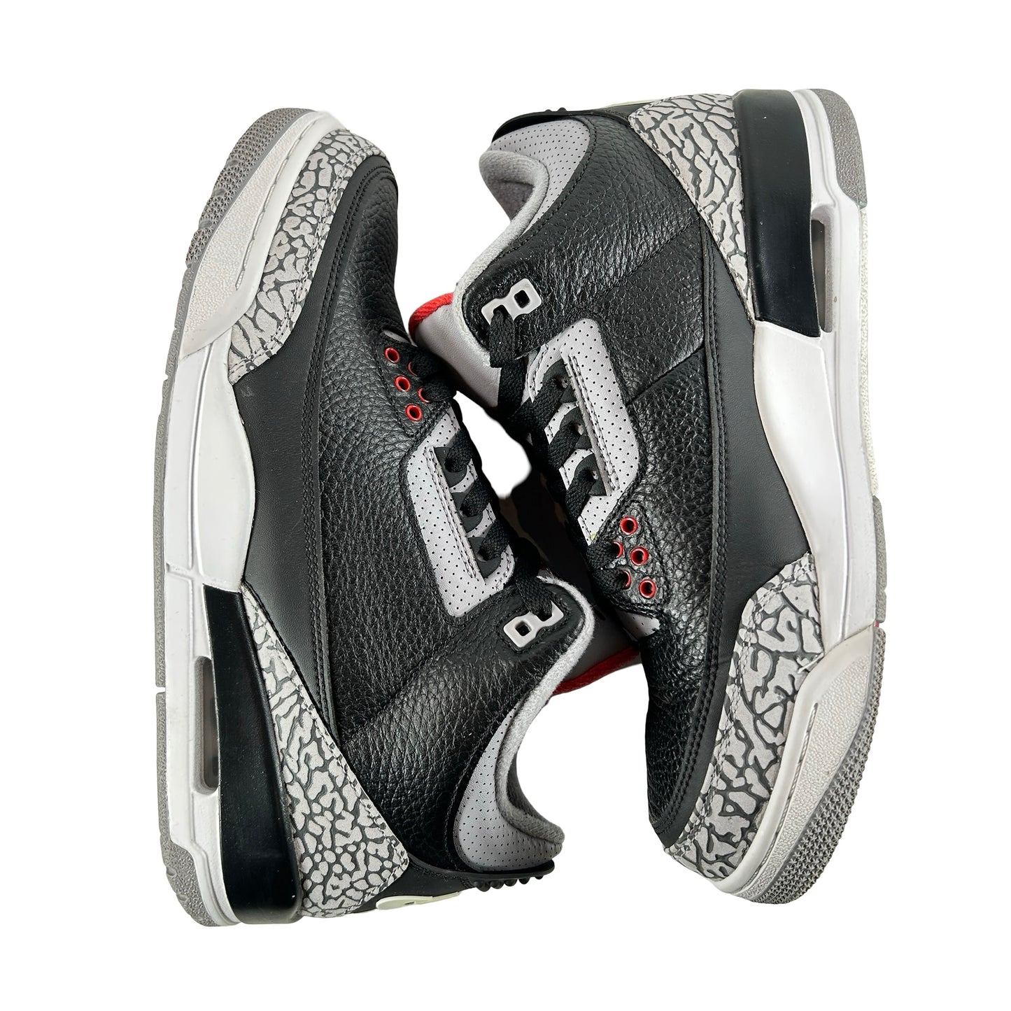 854262 001 Jordan 3 Black Cement 2018 [USED] - 8.5 M (Used6)