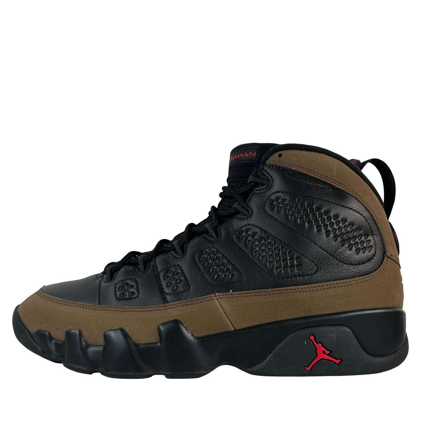 HV4794 030 Air Jordan 9 Retro Olive (2024) [USED] - 10 M (Used16)